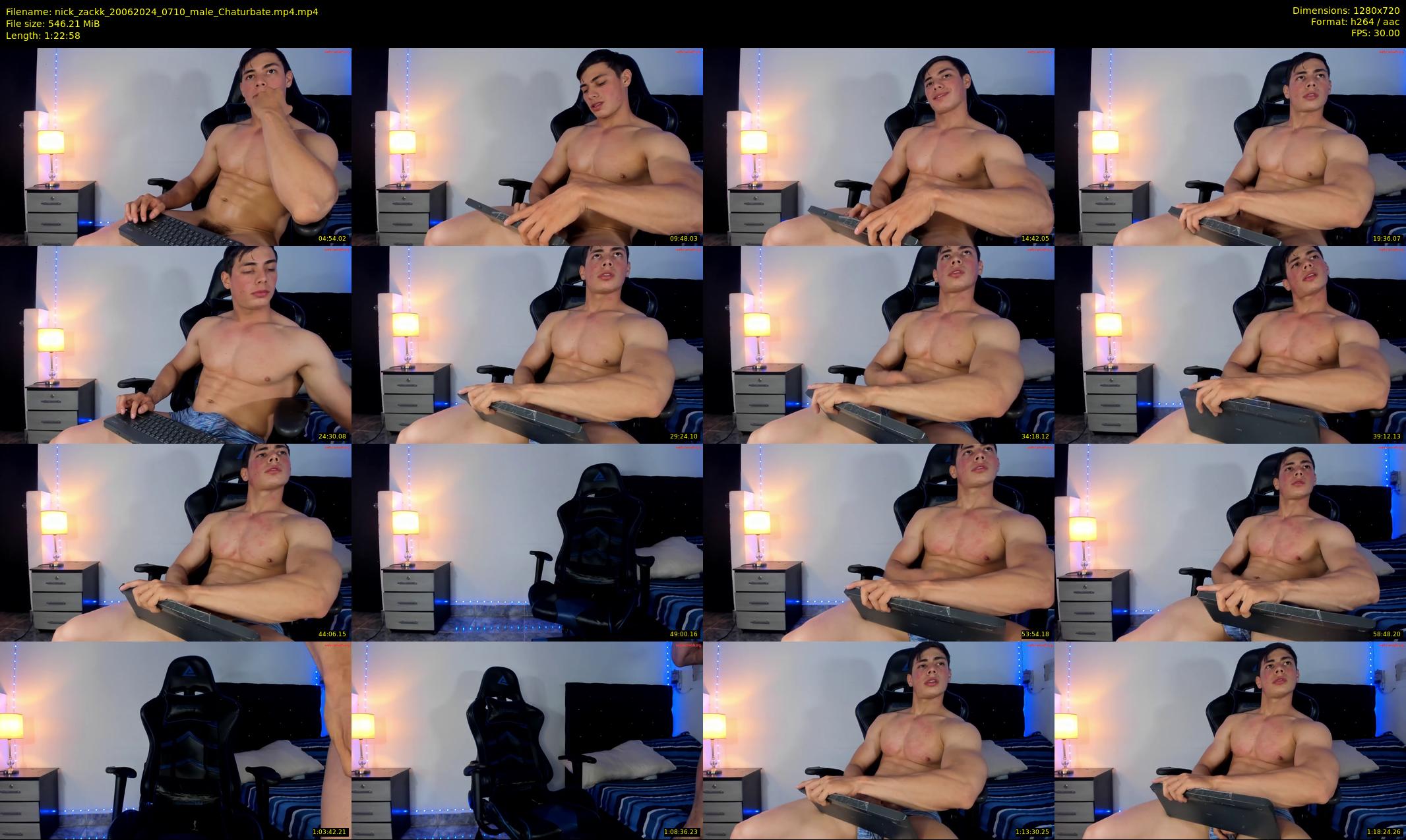 nick_zackk — 83 minute Chaturbate male cam show recording, 720p, Jun 20, 2024