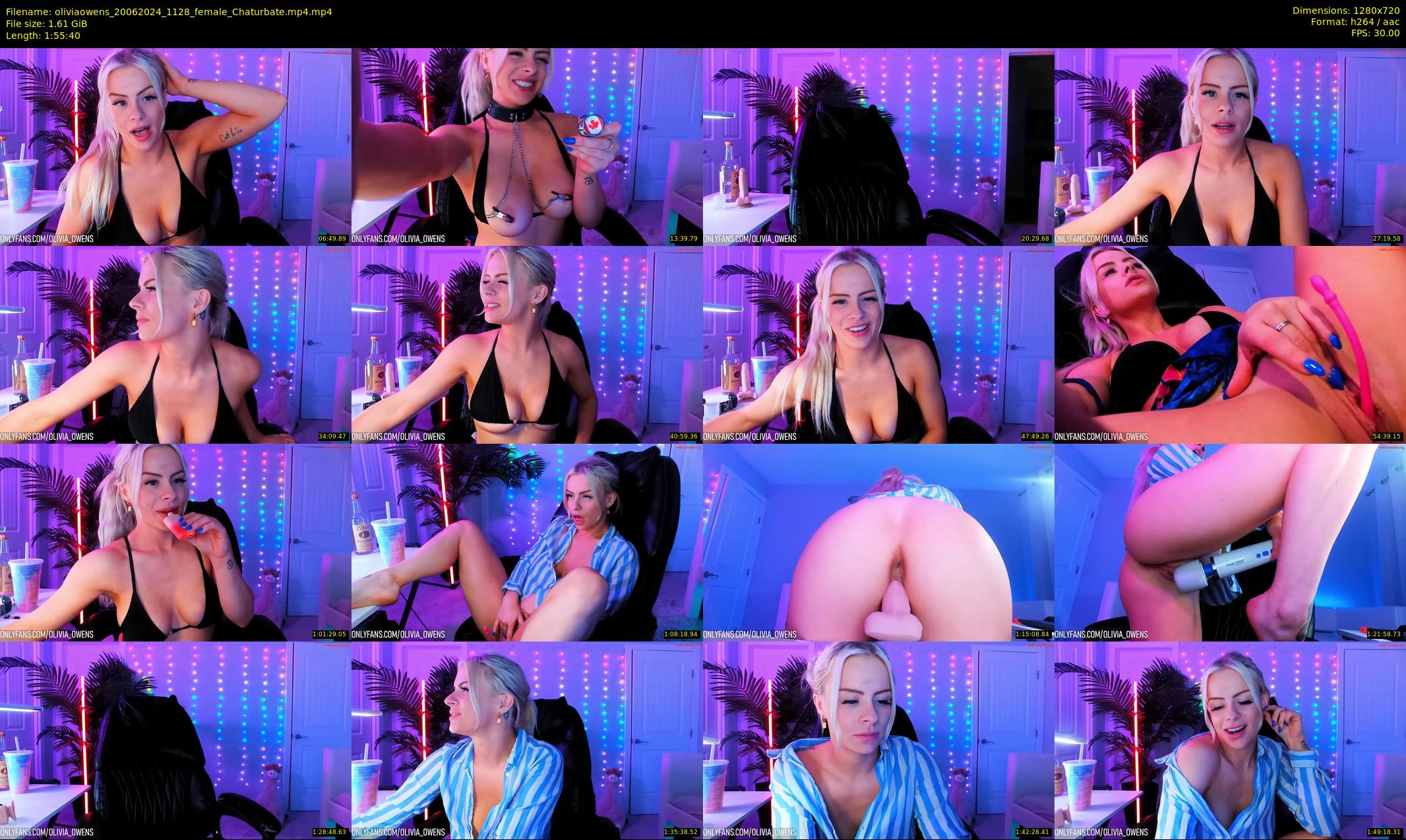 oliviaowens — 116 minute Chaturbate female cam show recording, 720p, Jun 20, 2024