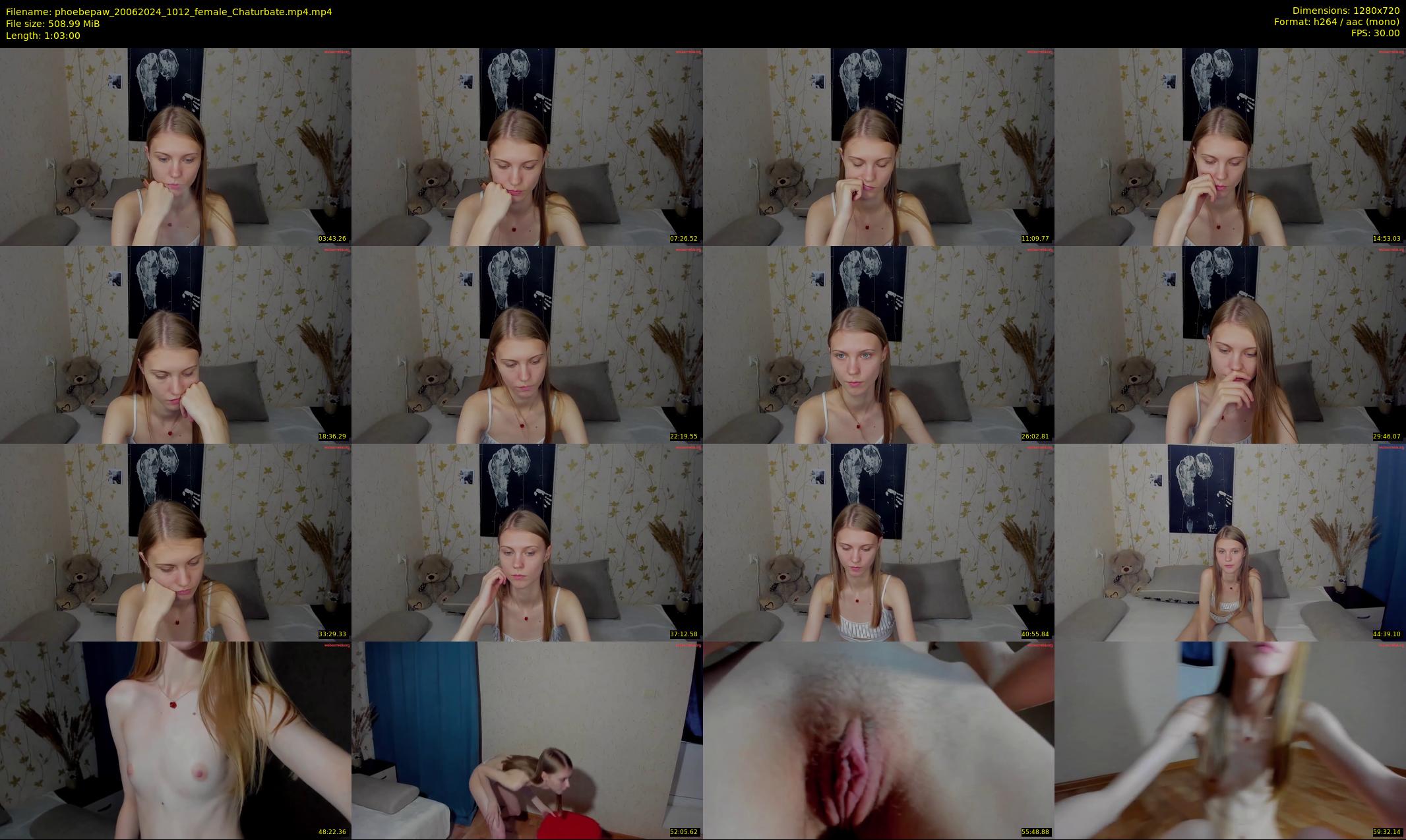 phoebepaw — 63 minute Chaturbate female cam show recording, 720p, Jun 20, 2024