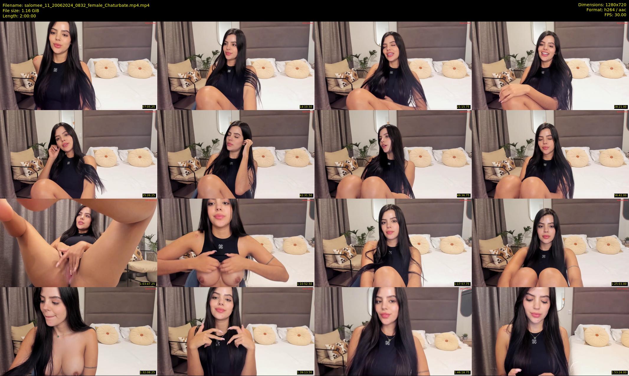 salomee_11 — 120 minute Chaturbate female cam show recording, 720p, Jun 20, 2024