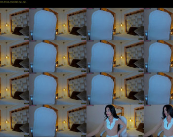 sammy_rios — 25 minute Chaturbate female cam show recording, 720p, Jun 20, 2024