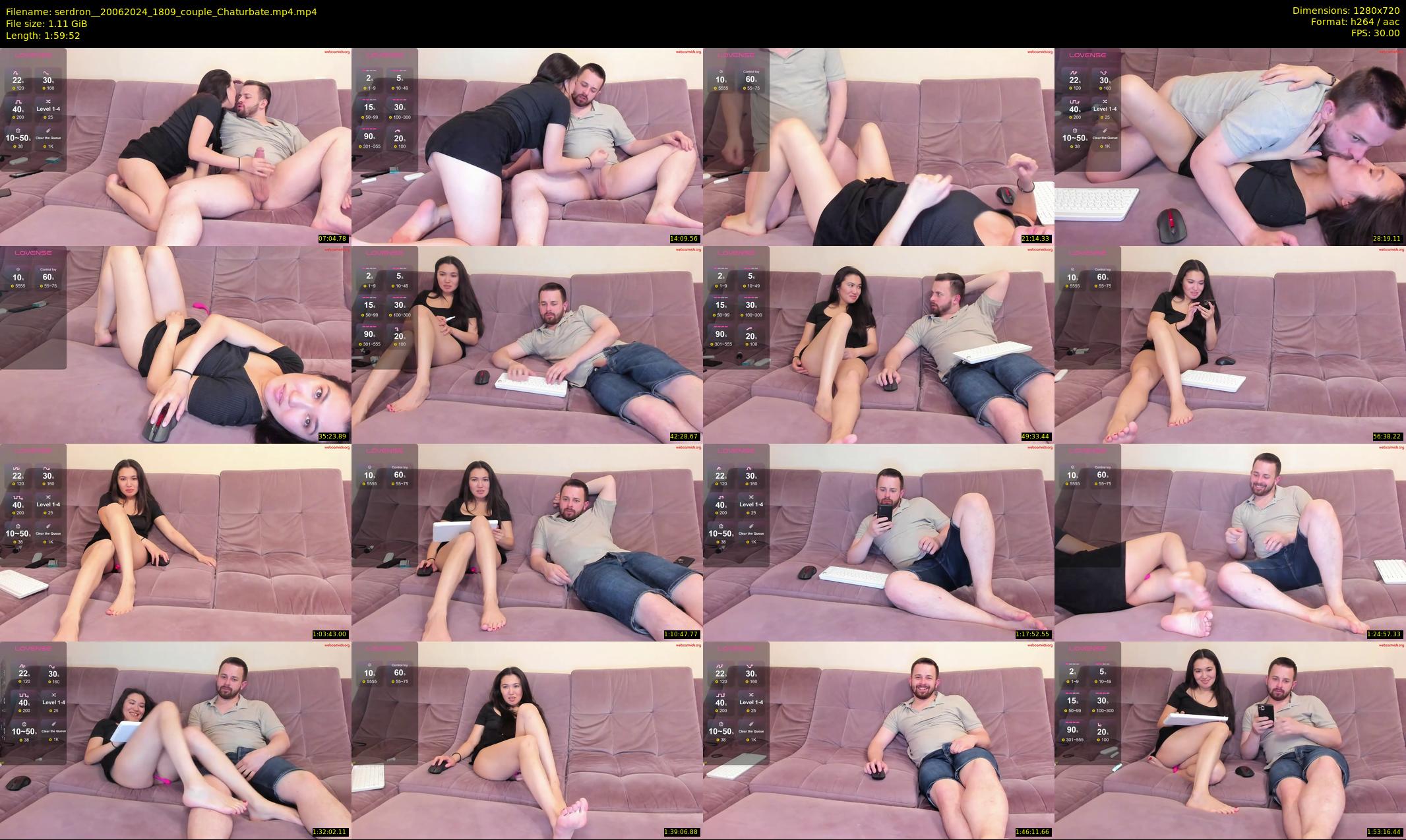 serdron_ — 120 minute Chaturbate couple cam show recording, 720p, Jun 20, 2024