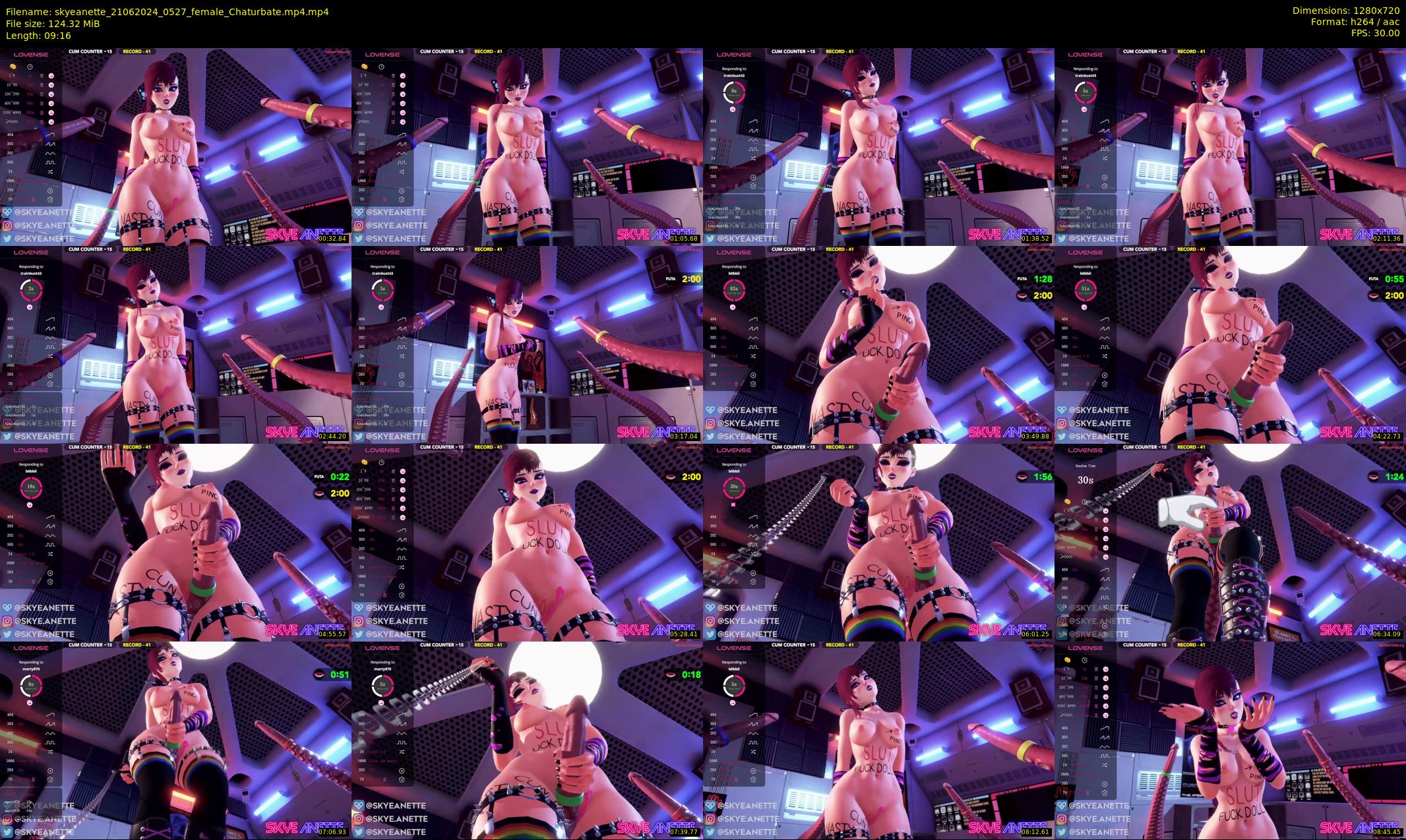 skyeanette — 10 minute Chaturbate female cam show recording, 720p, Jun 21, 2024
