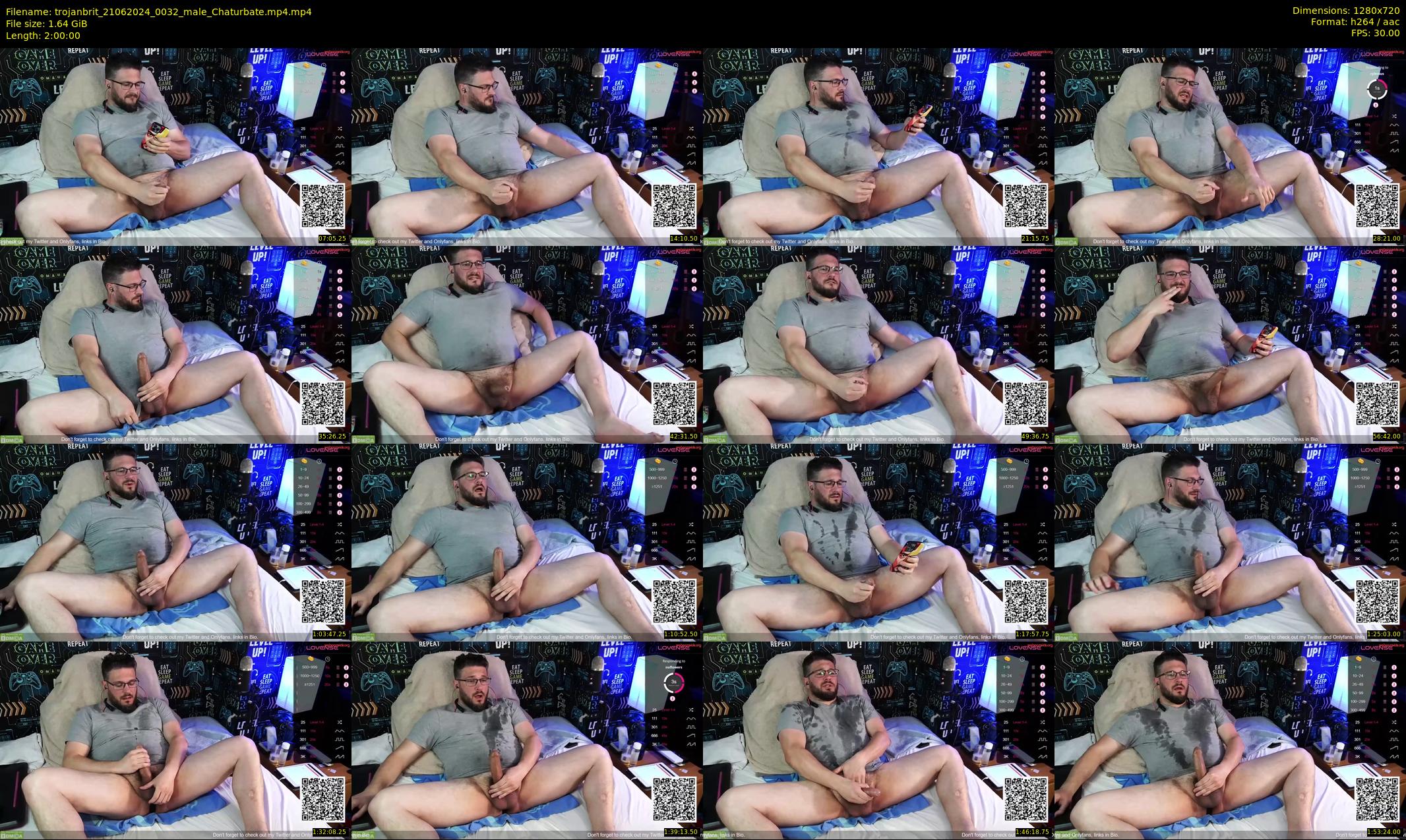 trojanbrit — 120 minute Chaturbate male cam show recording, 720p, Jun 21, 2024