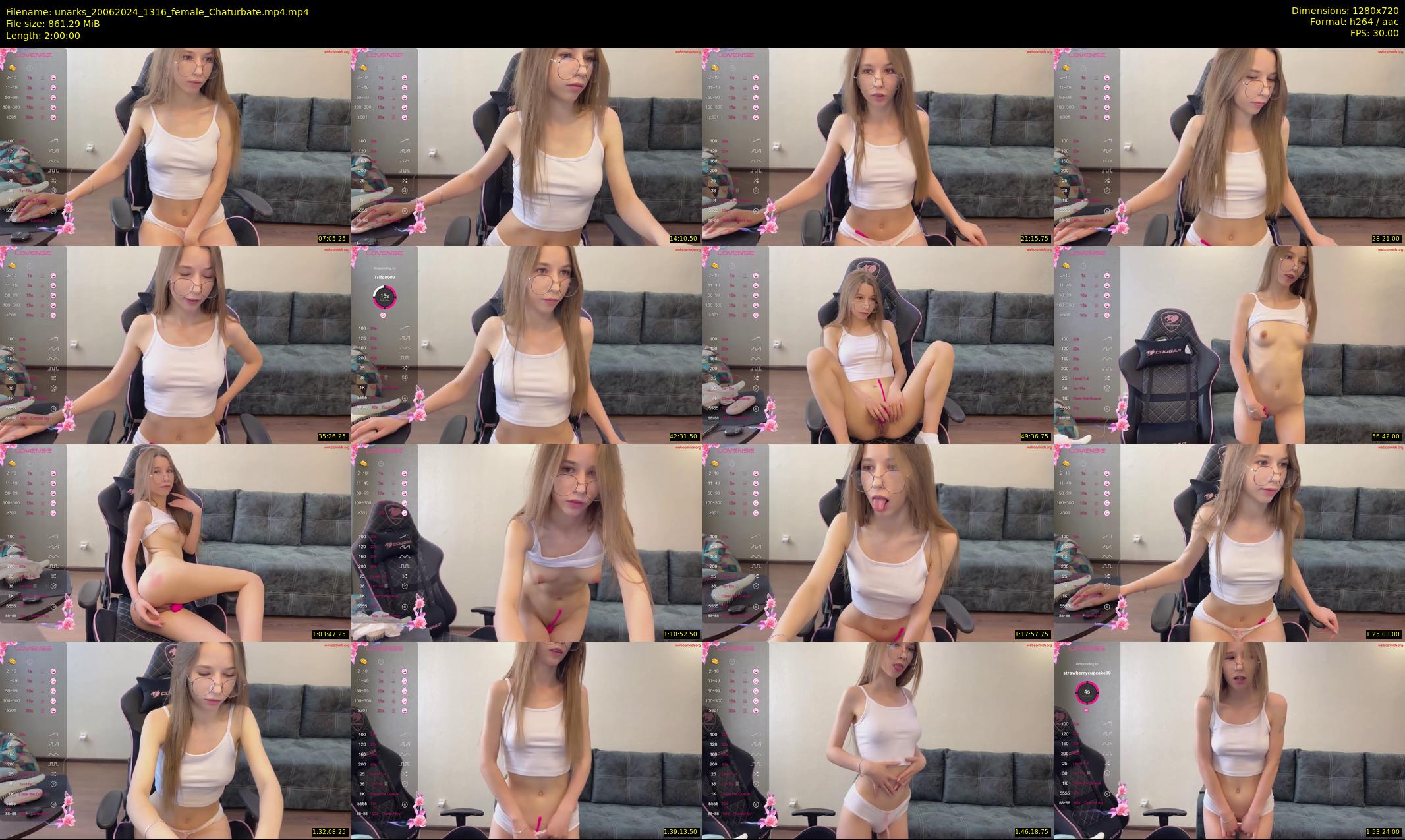 unarks — 120 minute Chaturbate female cam show recording, 720p, Jun 20, 2024
