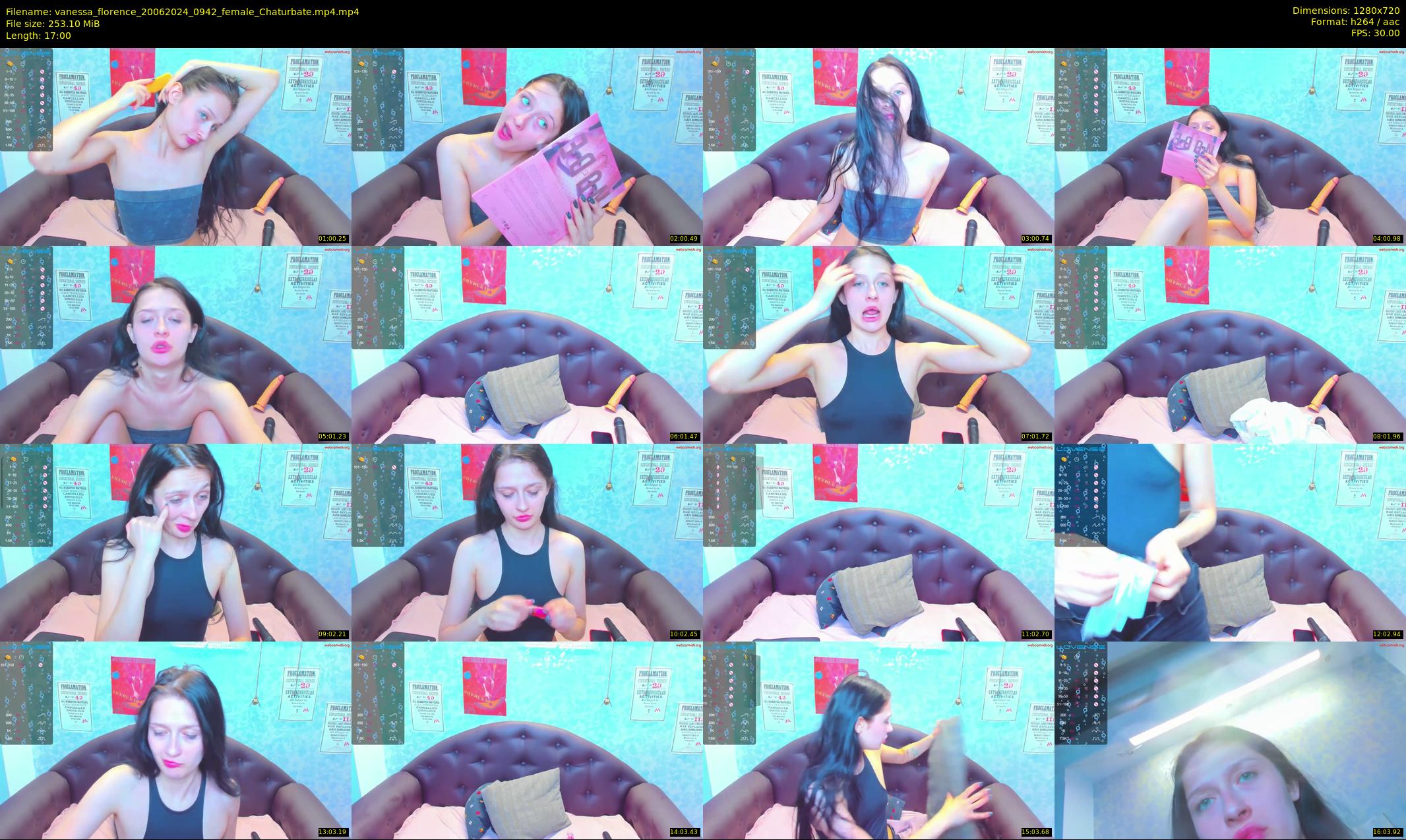 vanessa_florence — 17 minute Chaturbate female cam show recording, 720p, Jun 20, 2024