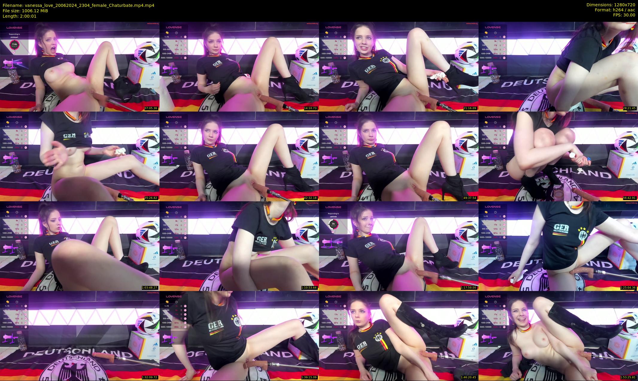 vanessa_love — 121 minute Chaturbate female cam show recording, 720p, Jun 20, 2024