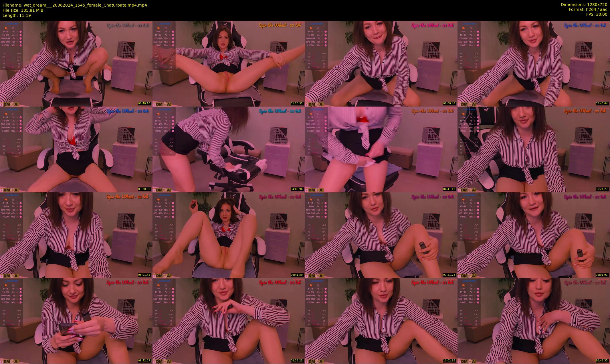 wet_dream__ — 12 minute Chaturbate female cam show recording, 720p, Jun 20, 2024