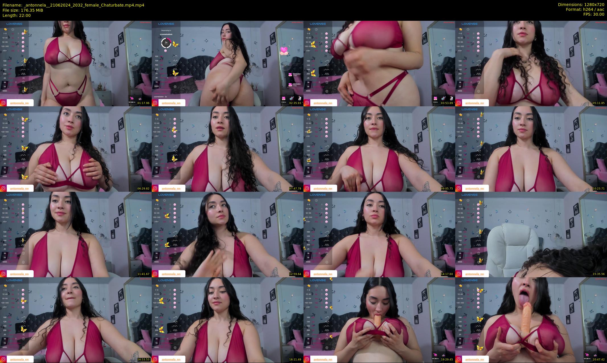 _antonnela_ — 22 minute Chaturbate female cam show recording, 720p, Jun 21, 2024