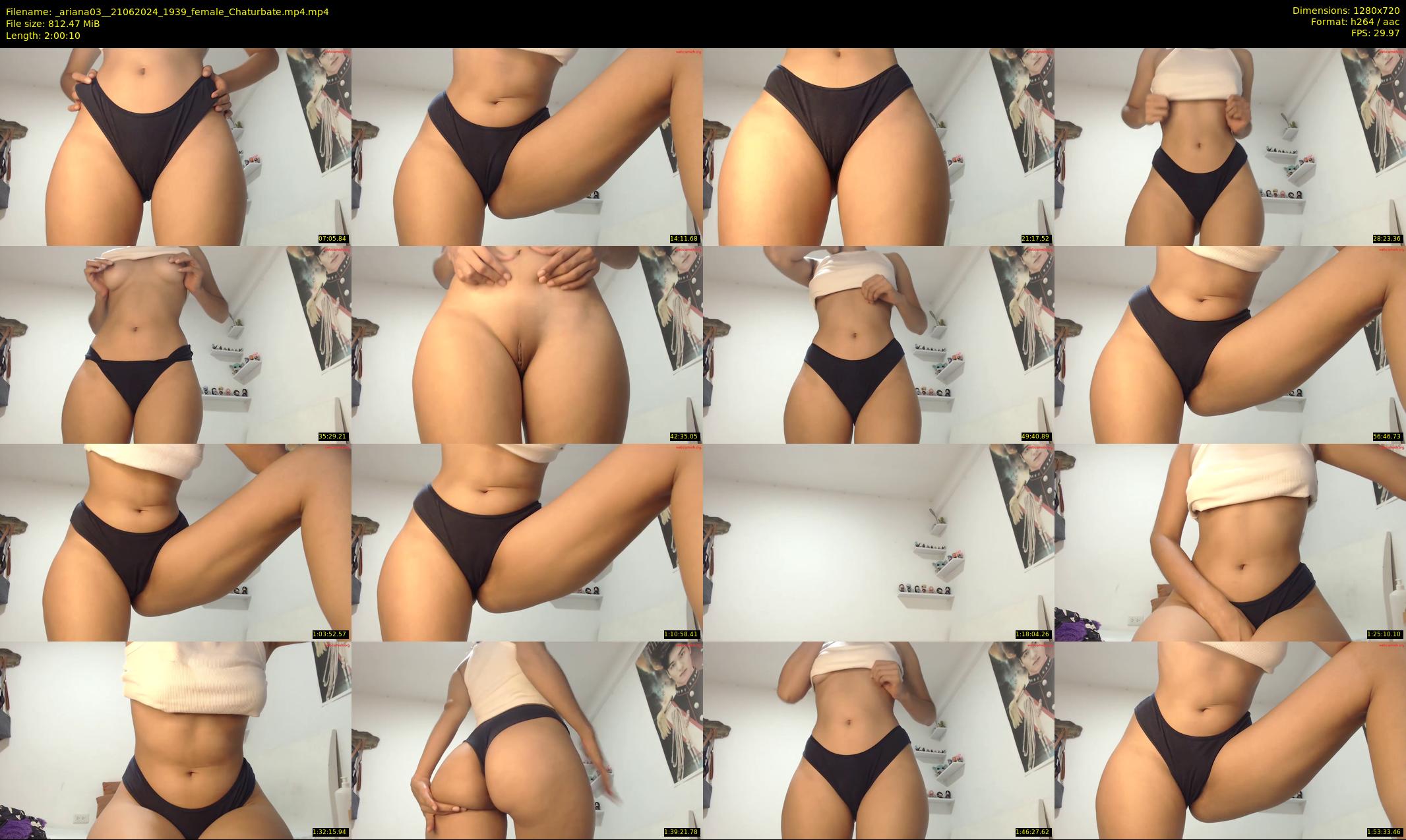 _ariana03_ — 121 minute Chaturbate female cam show recording, 720p, Jun 21, 2024
