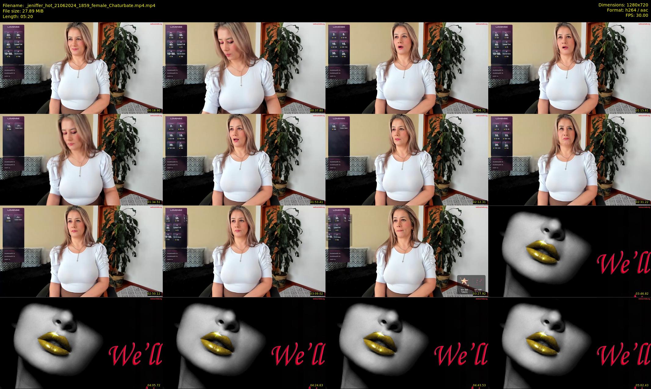 _jeniffer_hot — 6 minute Chaturbate female cam show recording, 720p, Jun 21, 2024