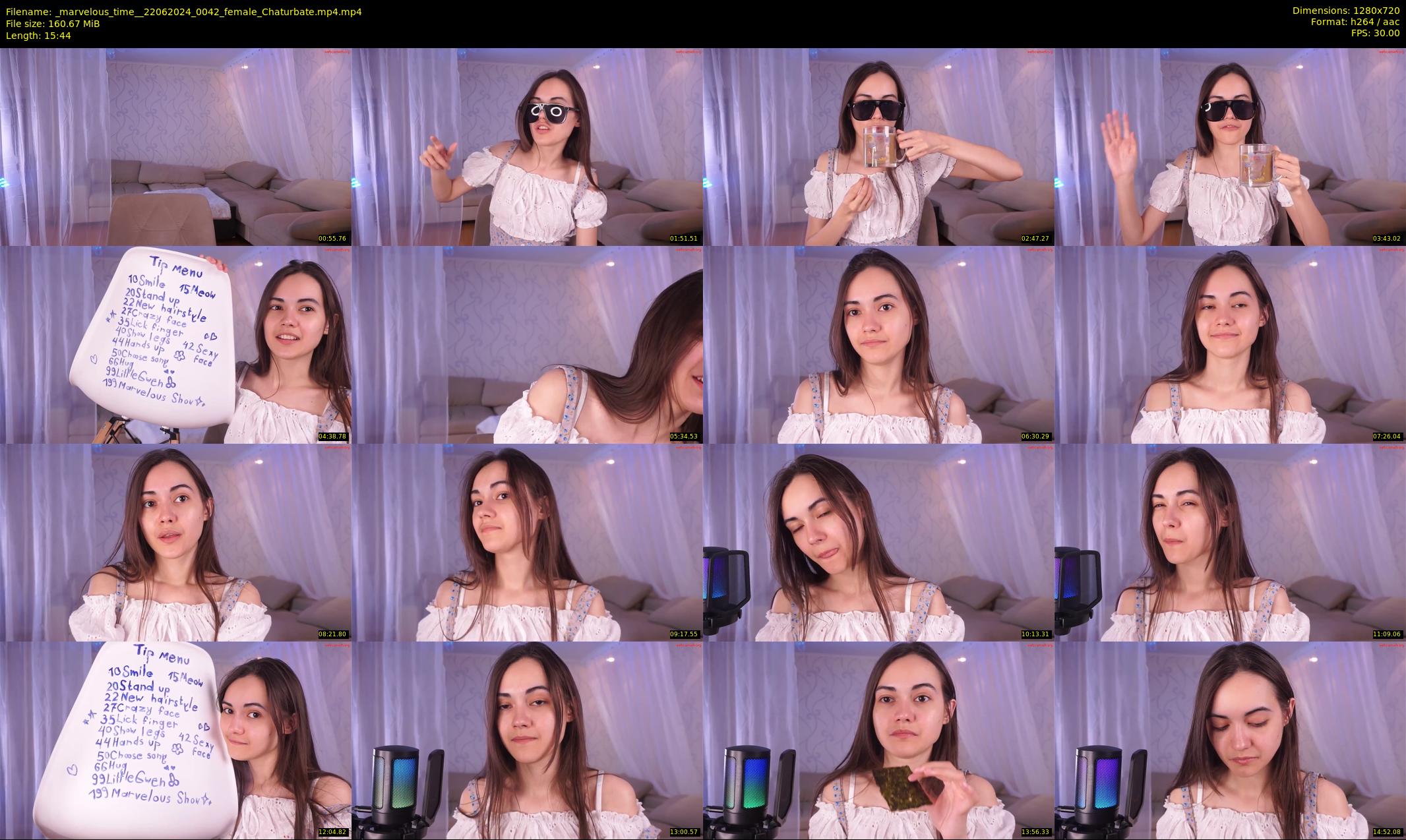 _marvelous_time_ — 16 minute Chaturbate female cam show recording, 720p, Jun 22, 2024