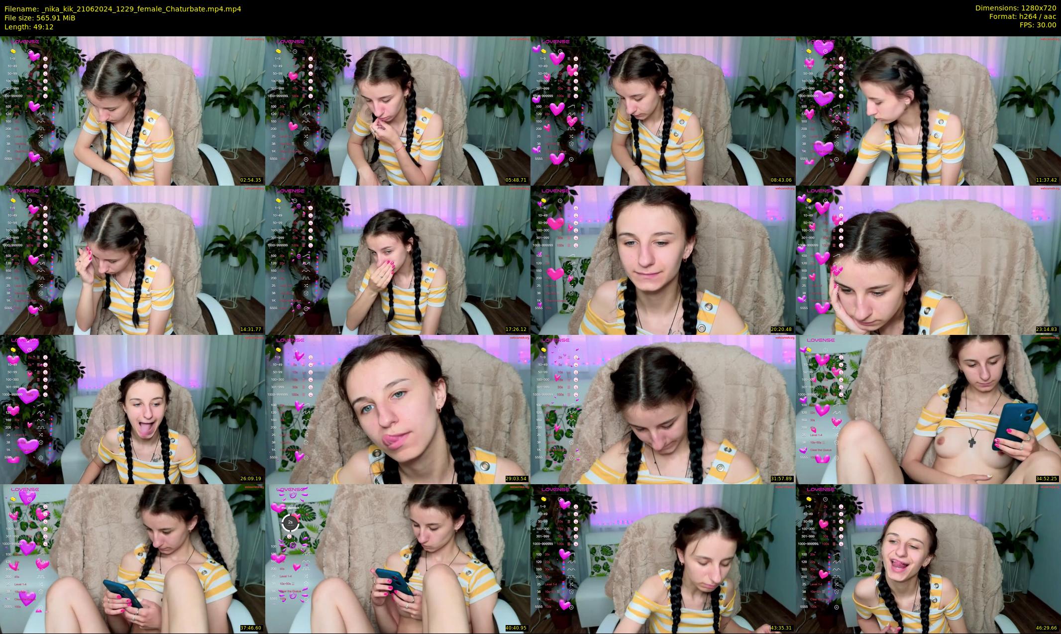 _nika_kik — 50 minute Chaturbate female cam show recording, 720p, Jun 21, 2024