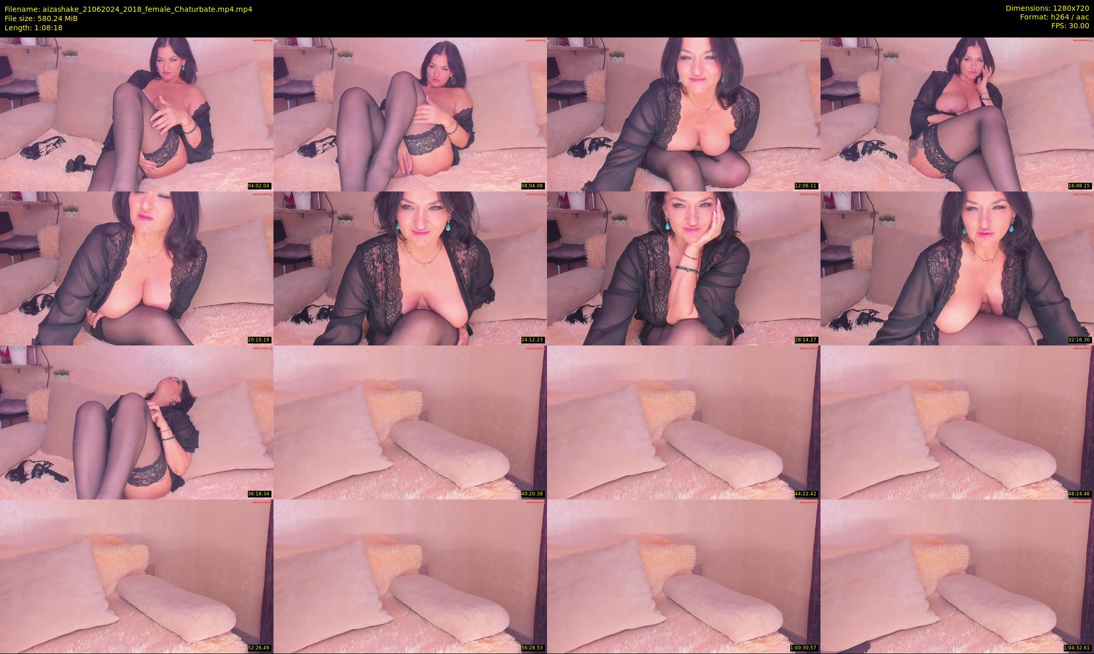 aizashake — 69 minute Chaturbate female cam show recording, 720p, Jun 21, 2024