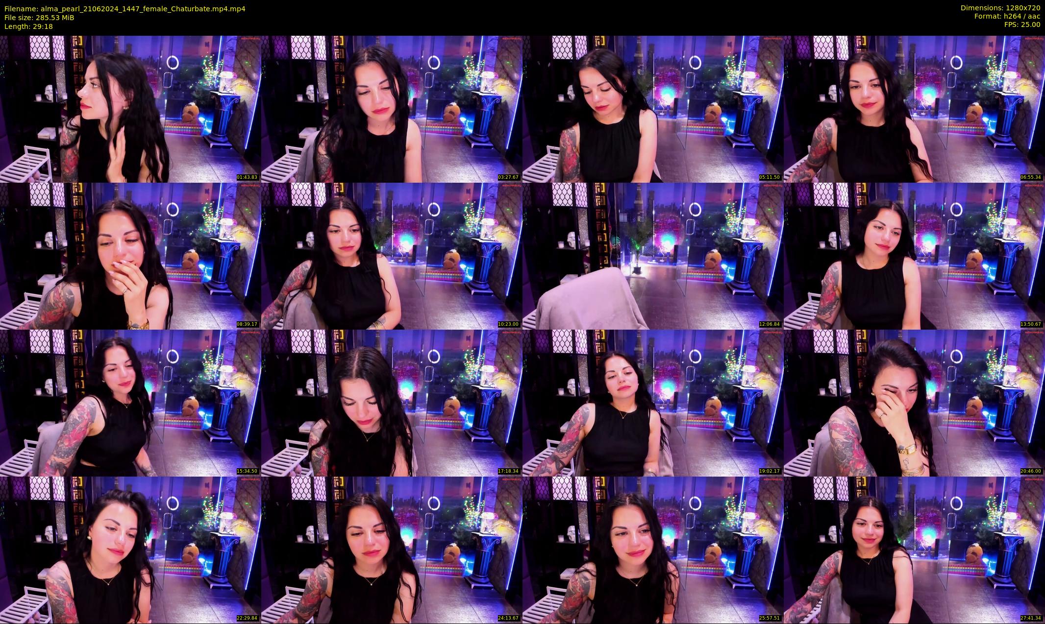 alma_pearl — 30 minute Chaturbate female cam show recording, 720p, Jun 21, 2024