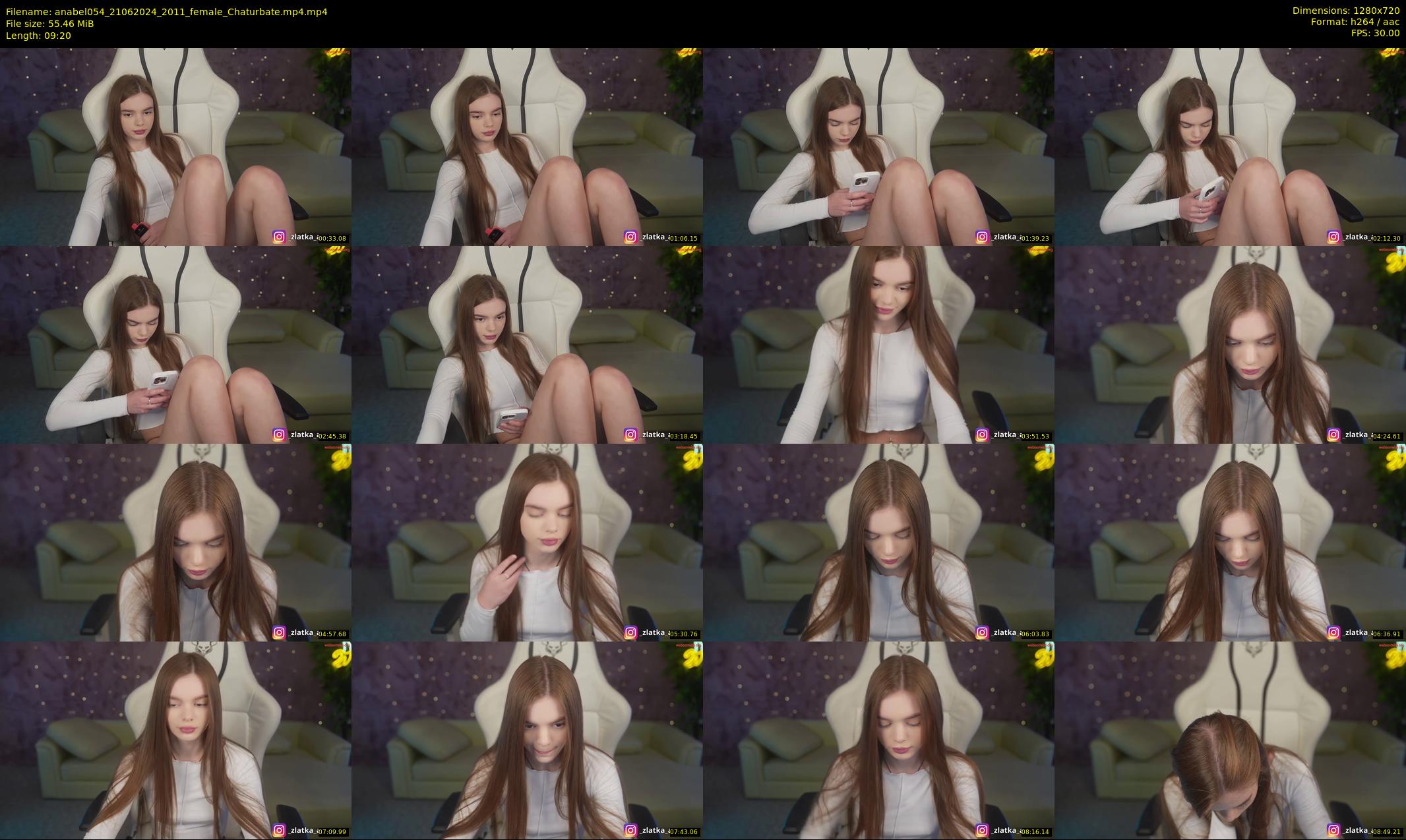 anabel054 — 10 minute Chaturbate female cam show recording, 720p, Jun 21, 2024