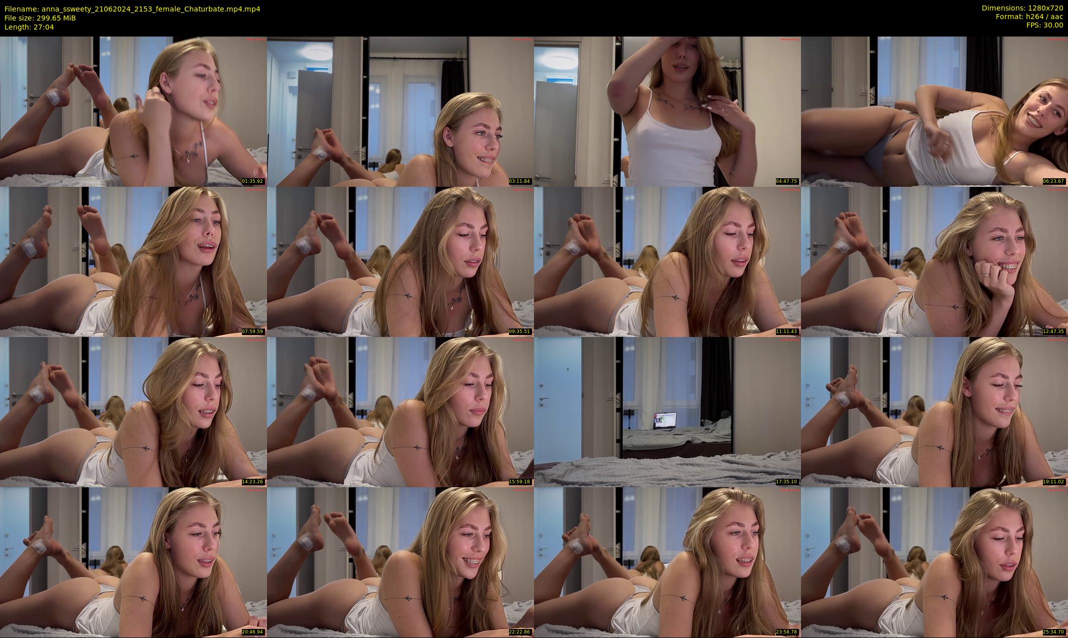 anna_ssweety — 28 minute Chaturbate female cam show recording, 720p, Jun 21, 2024