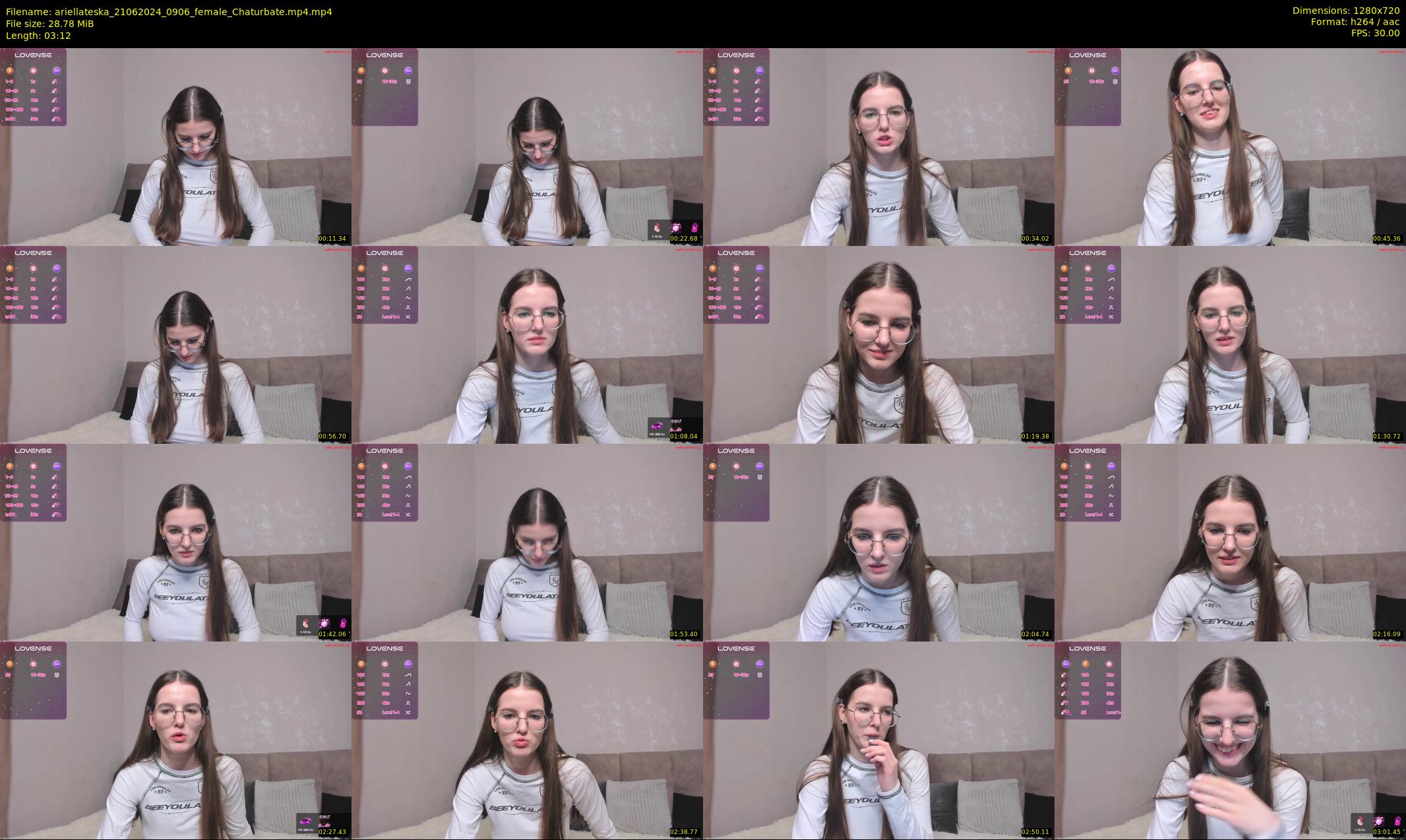 ariellateska — 4 minute Chaturbate female cam show recording, 720p, Jun 21, 2024