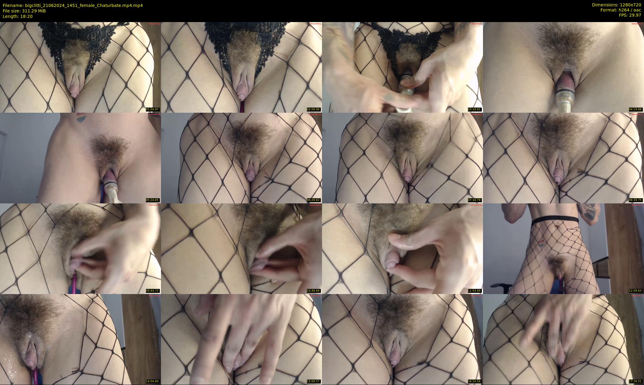 bigclitti — 19 minute Chaturbate female cam show recording, 720p, Jun 21, 2024