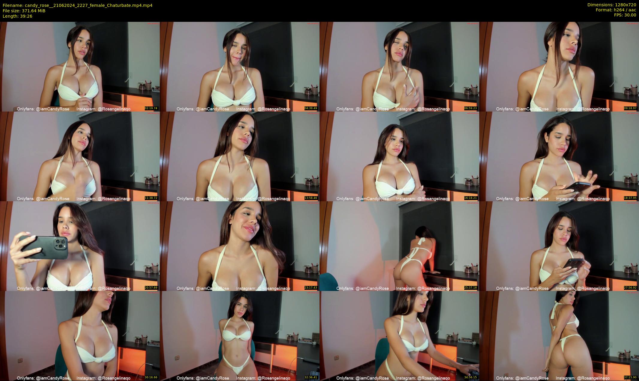 candy_rose_ — 40 minute Chaturbate female cam show recording, 720p, Jun 21, 2024