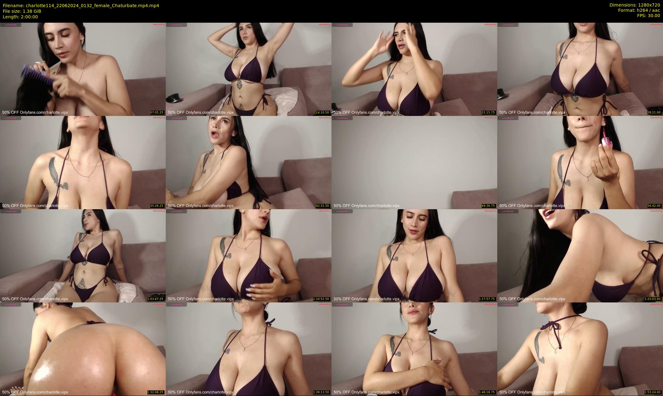 charlotte114 — 120 minute Chaturbate female cam show recording, 720p, Jun 22, 2024