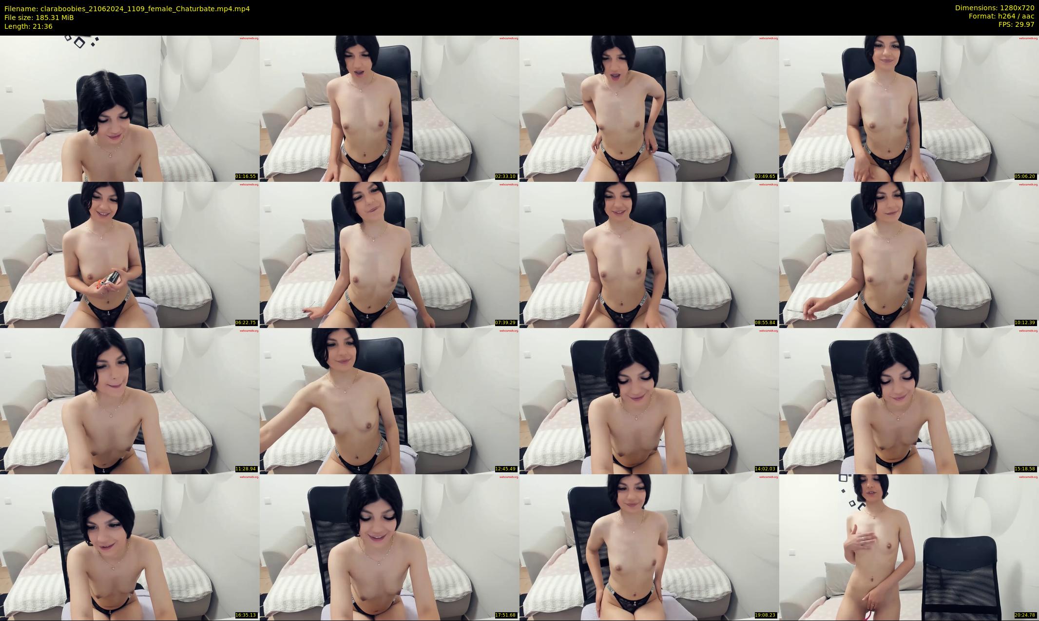 claraboobies — 22 minute Chaturbate female cam show recording, 720p, Jun 21, 2024