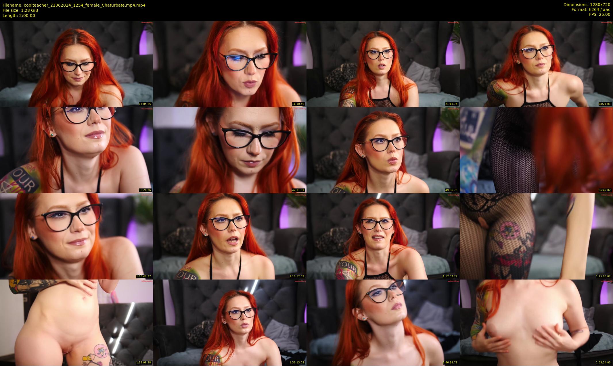 coolteacher — 120 minute Chaturbate female cam show recording, 720p, Jun 21, 2024