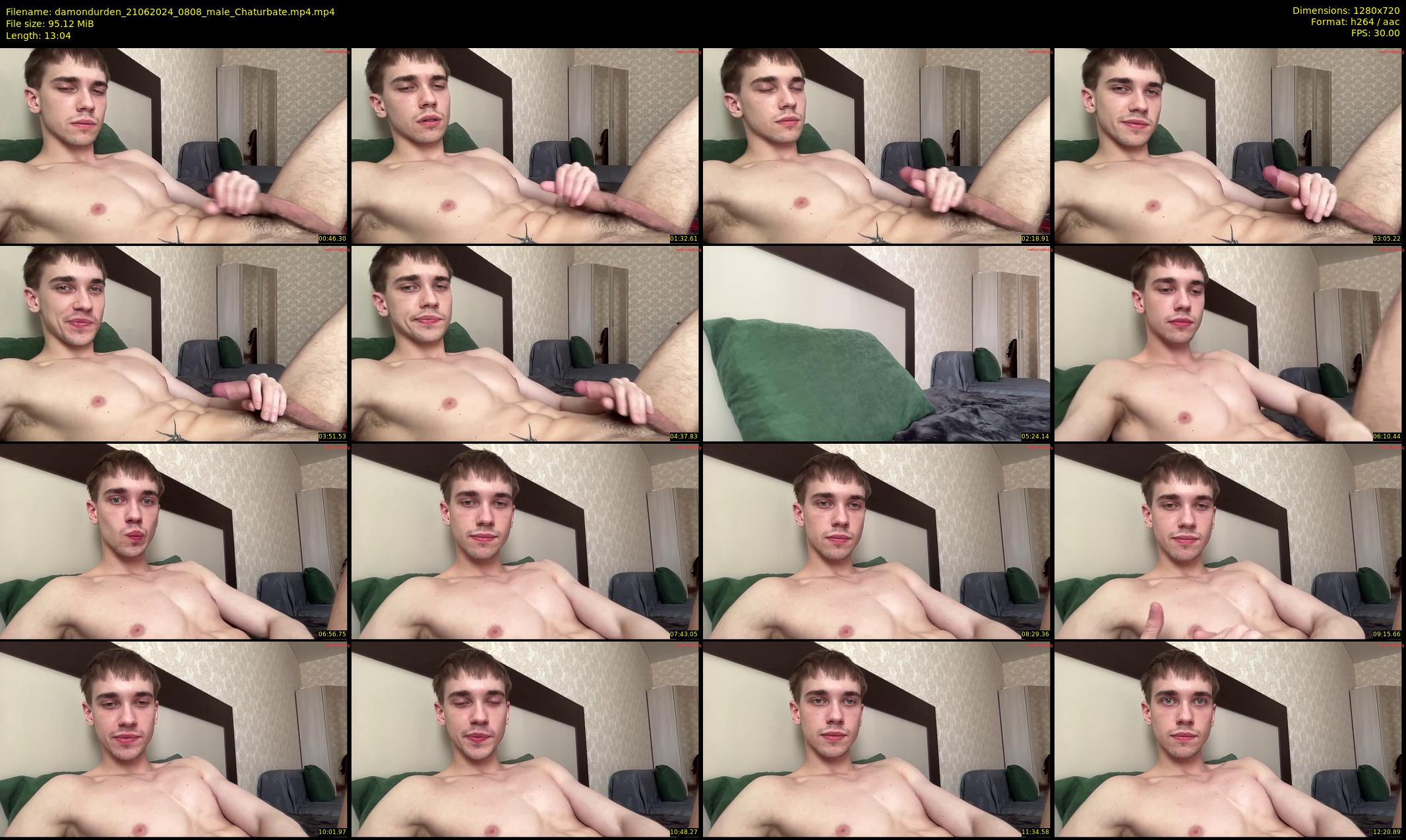 damondurden — 14 minute Chaturbate male cam show recording, 720p, Jun 21, 2024