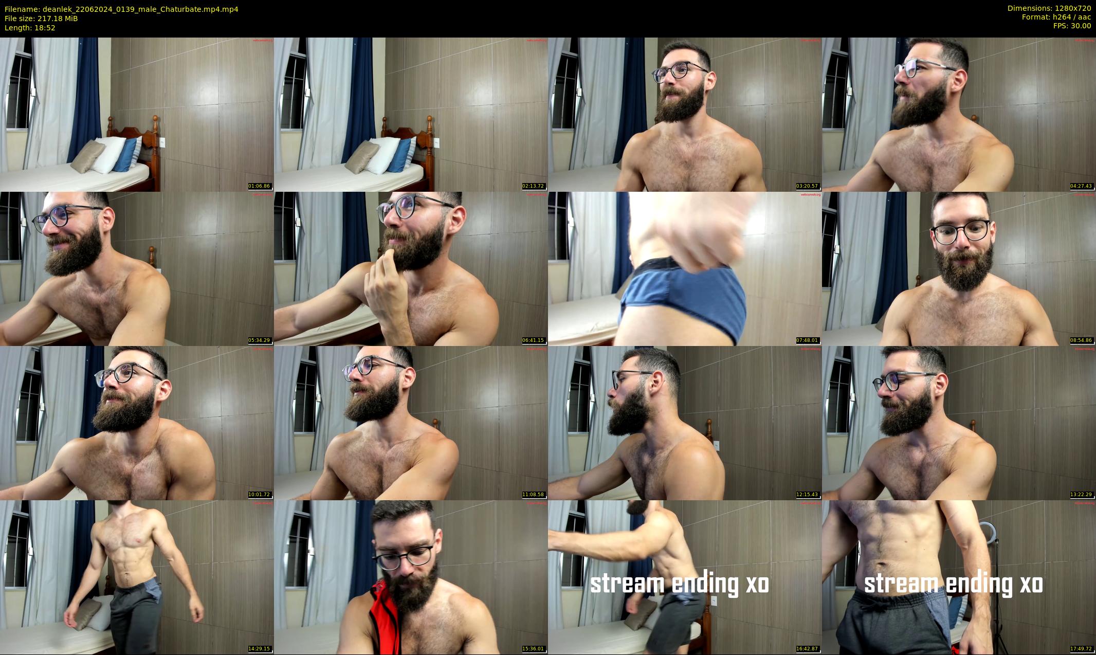 deanlek — 19 minute Chaturbate male cam show recording, 720p, Jun 22, 2024