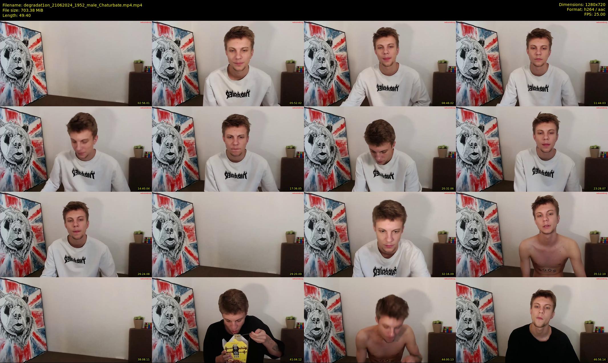 degradat1on — 50 minute Chaturbate couple cam show recording, 720p, Jun 21, 2024