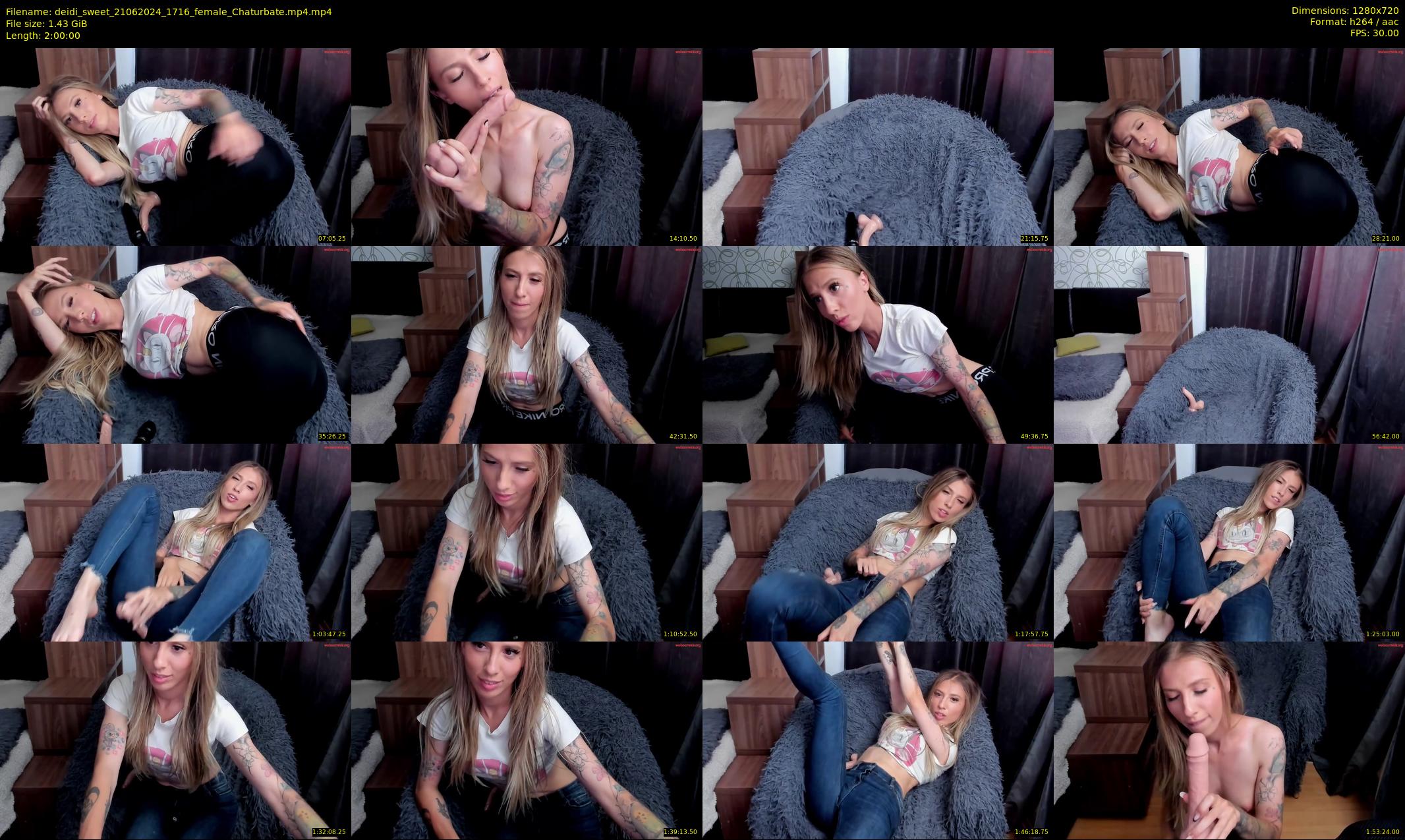 deidi_sweet — 120 minute Chaturbate female cam show recording, 720p, Jun 21, 2024