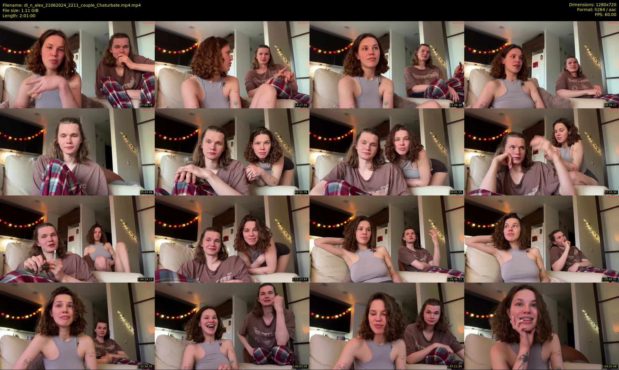 di_n_alex — 121 minute Chaturbate couple cam show recording, 720p, Jun 21, 2024