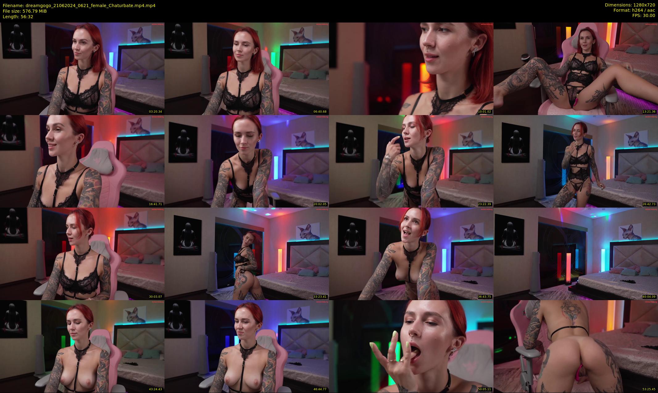 dreamgogo — 57 minute Chaturbate female cam show recording, 720p, Jun 21, 2024