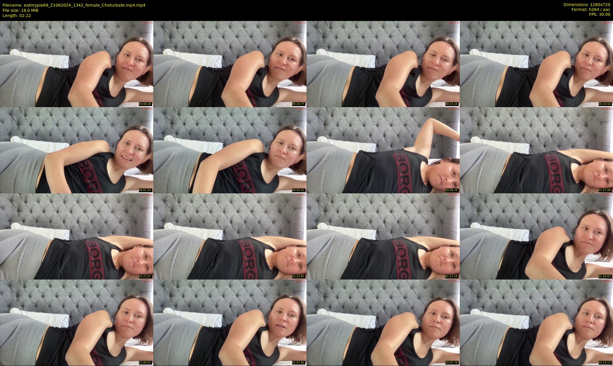 eatmypie69 — 3 minute Chaturbate female cam show recording, 720p, Jun 21, 2024