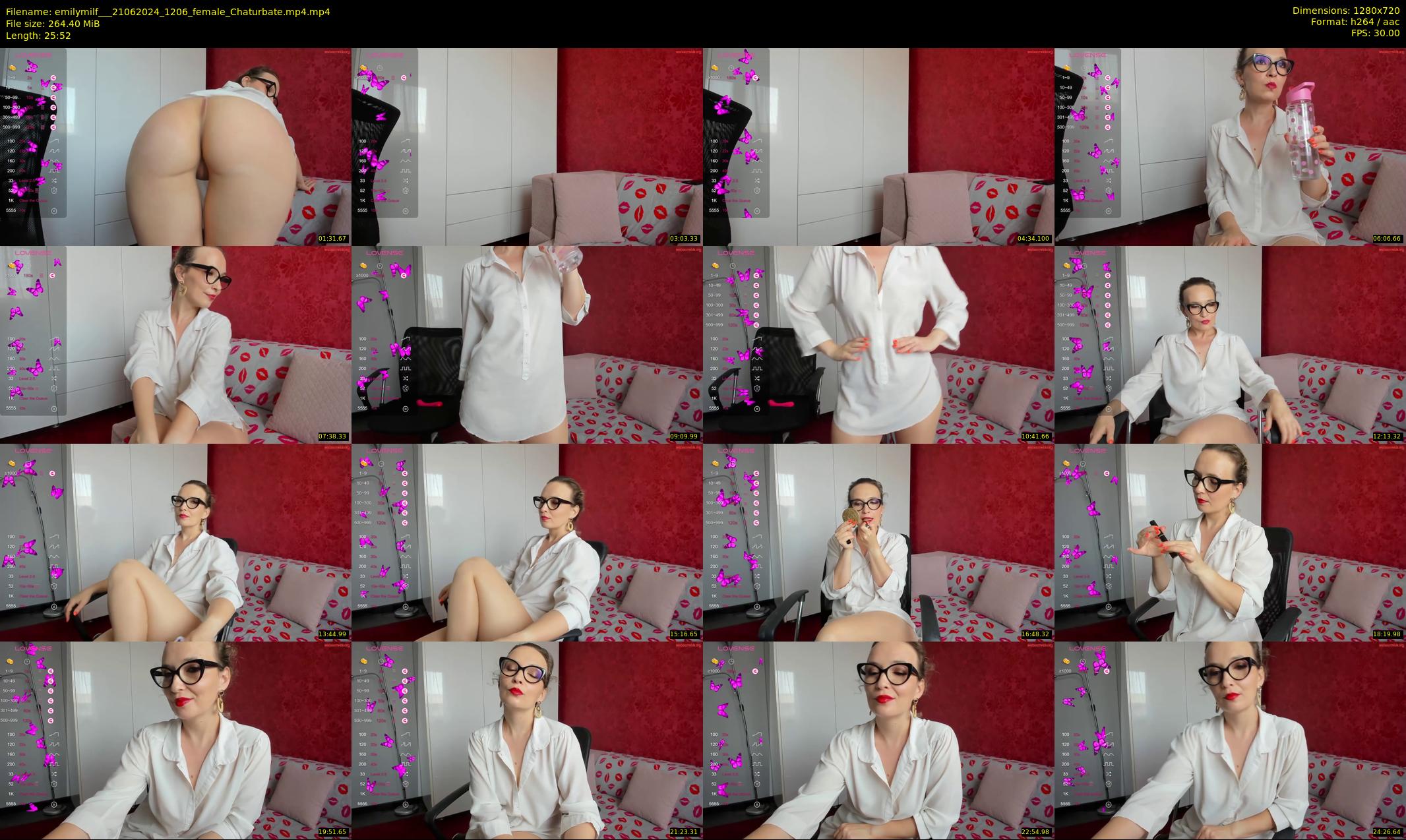 emilymilf__ — 26 minute Chaturbate female cam show recording, 720p, Jun 21, 2024