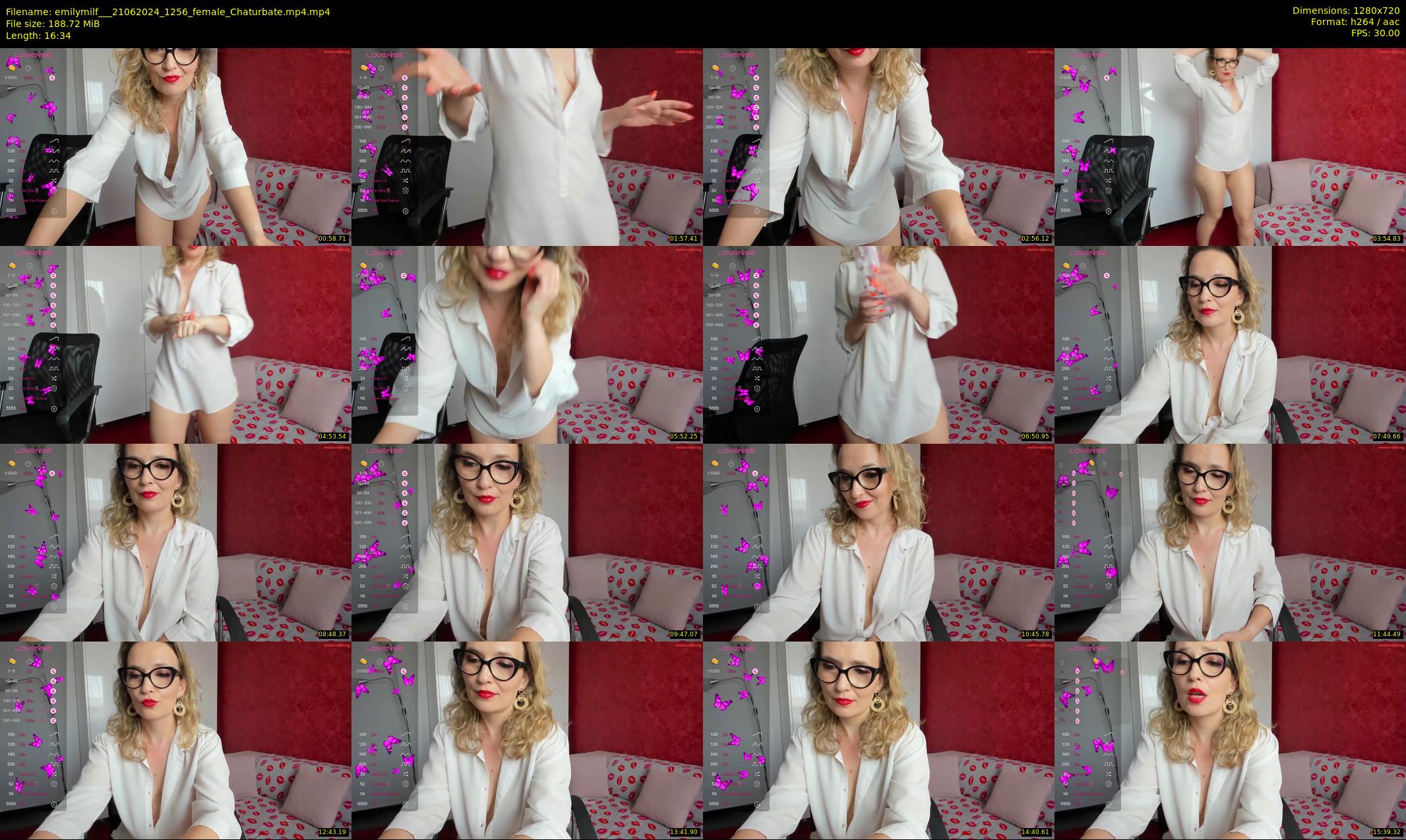 emilymilf__ — 17 minute Chaturbate female cam show recording, 720p, Jun 21, 2024