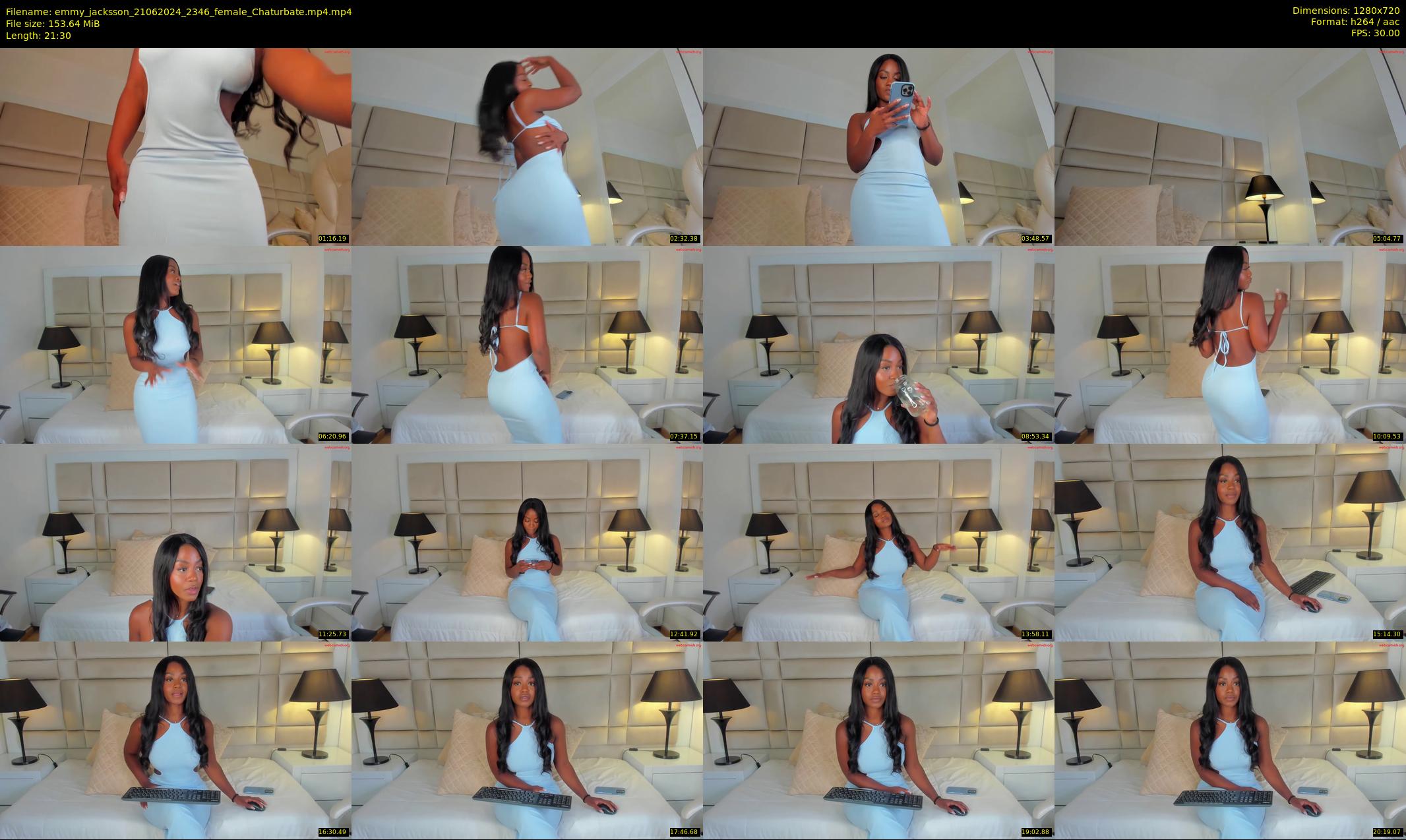 emmy_jacksson — 22 minute Chaturbate female cam show recording, 720p, Jun 21, 2024
