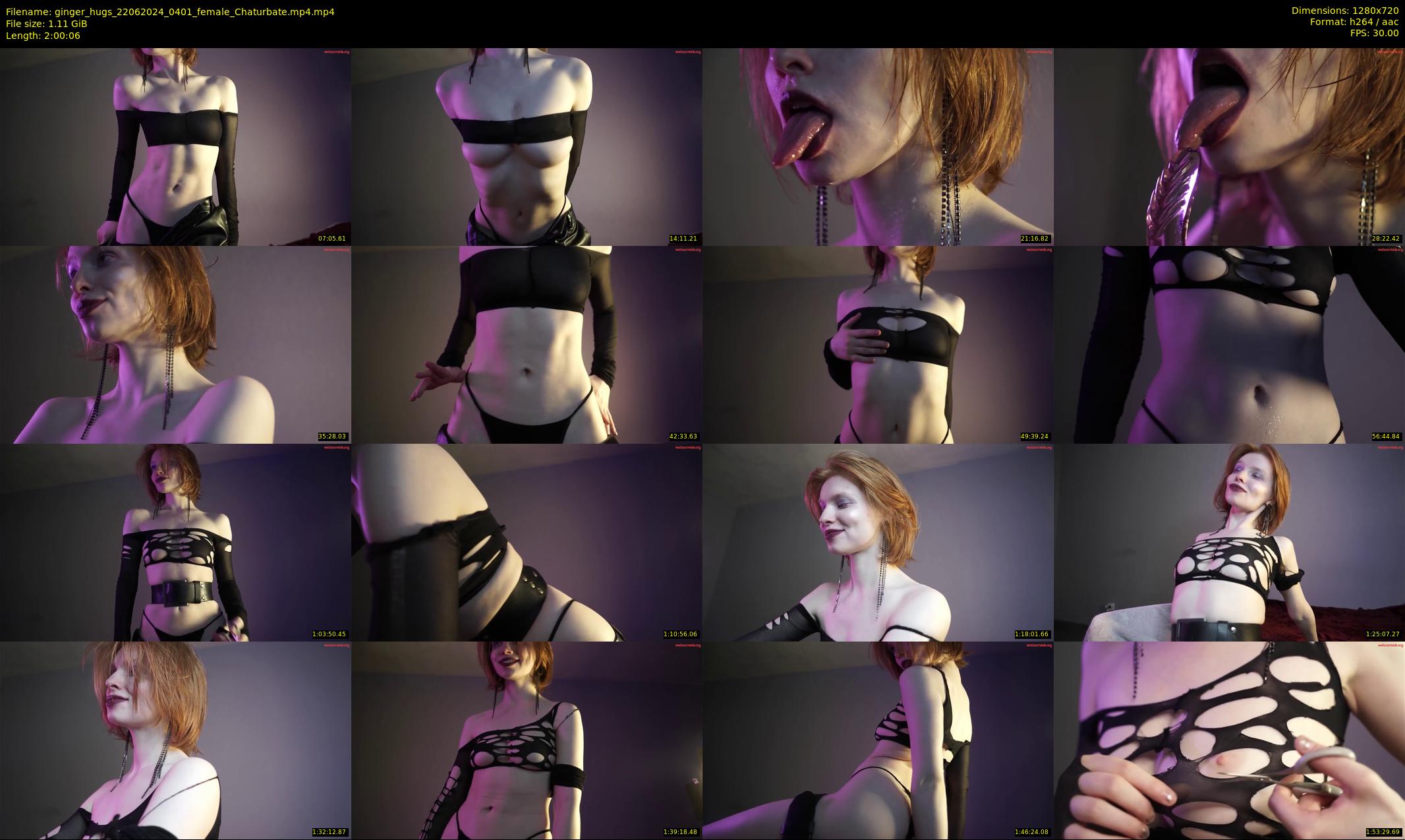 ginger_hugs — 121 minute Chaturbate female cam show recording, 720p, Jun 22, 2024