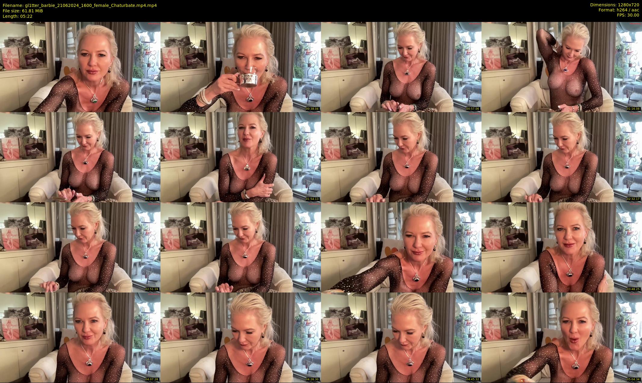 gl1tter_barbie — 6 minute Chaturbate female cam show recording, 720p, Jun 21, 2024