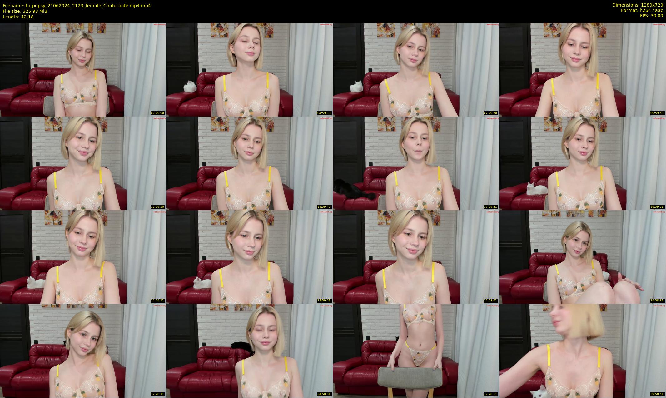 hi_popsy — 43 minute Chaturbate female cam show recording, 720p, Jun 21, 2024