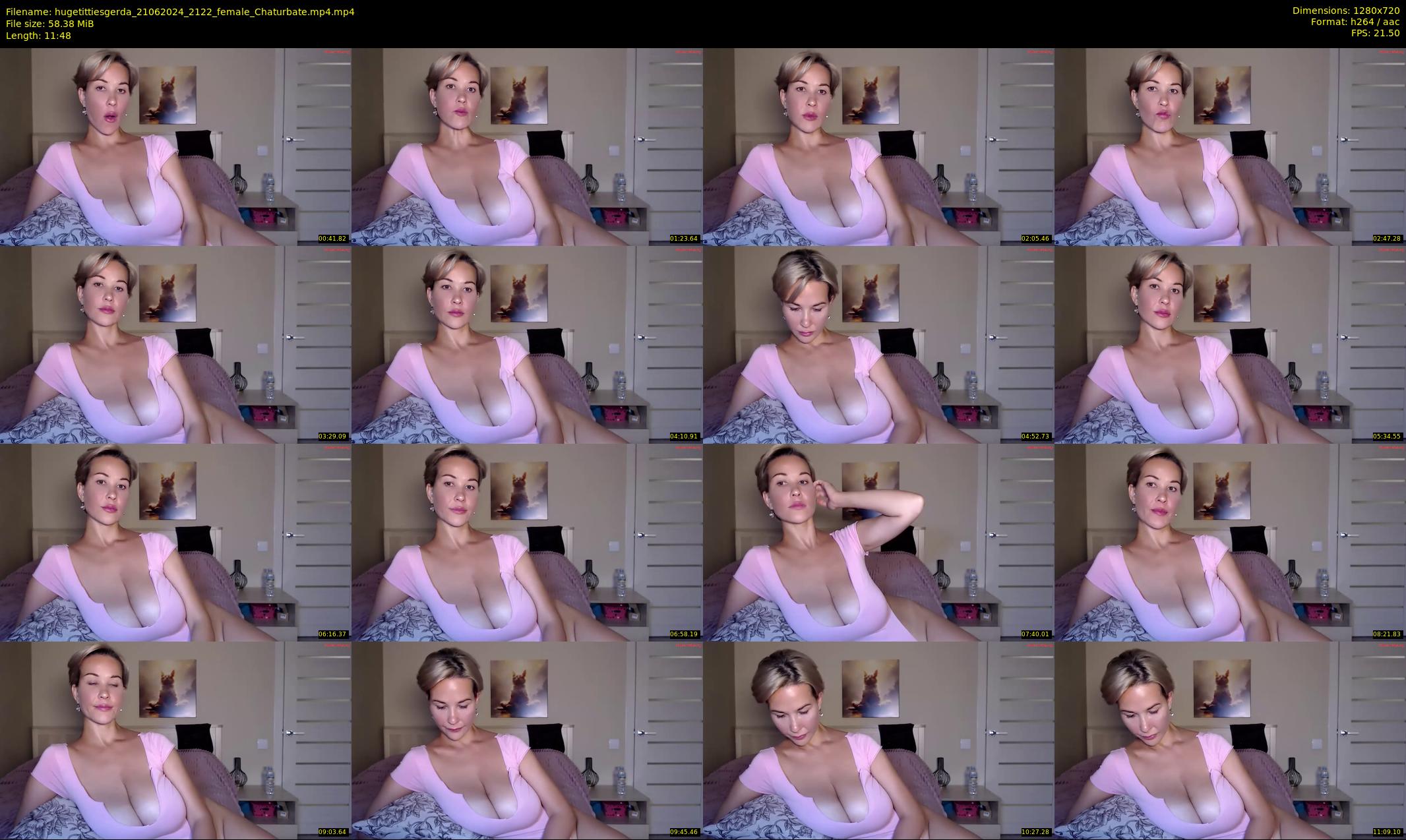 hugetittiesgerda — 12 minute Chaturbate female cam show recording, 720p, Jun 21, 2024