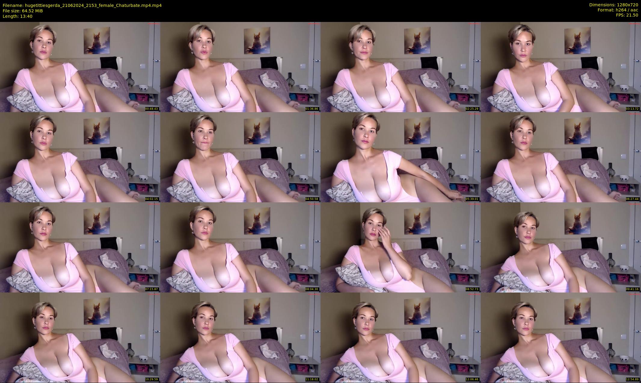 hugetittiesgerda — 14 minute Chaturbate female cam show recording, 720p, Jun 21, 2024