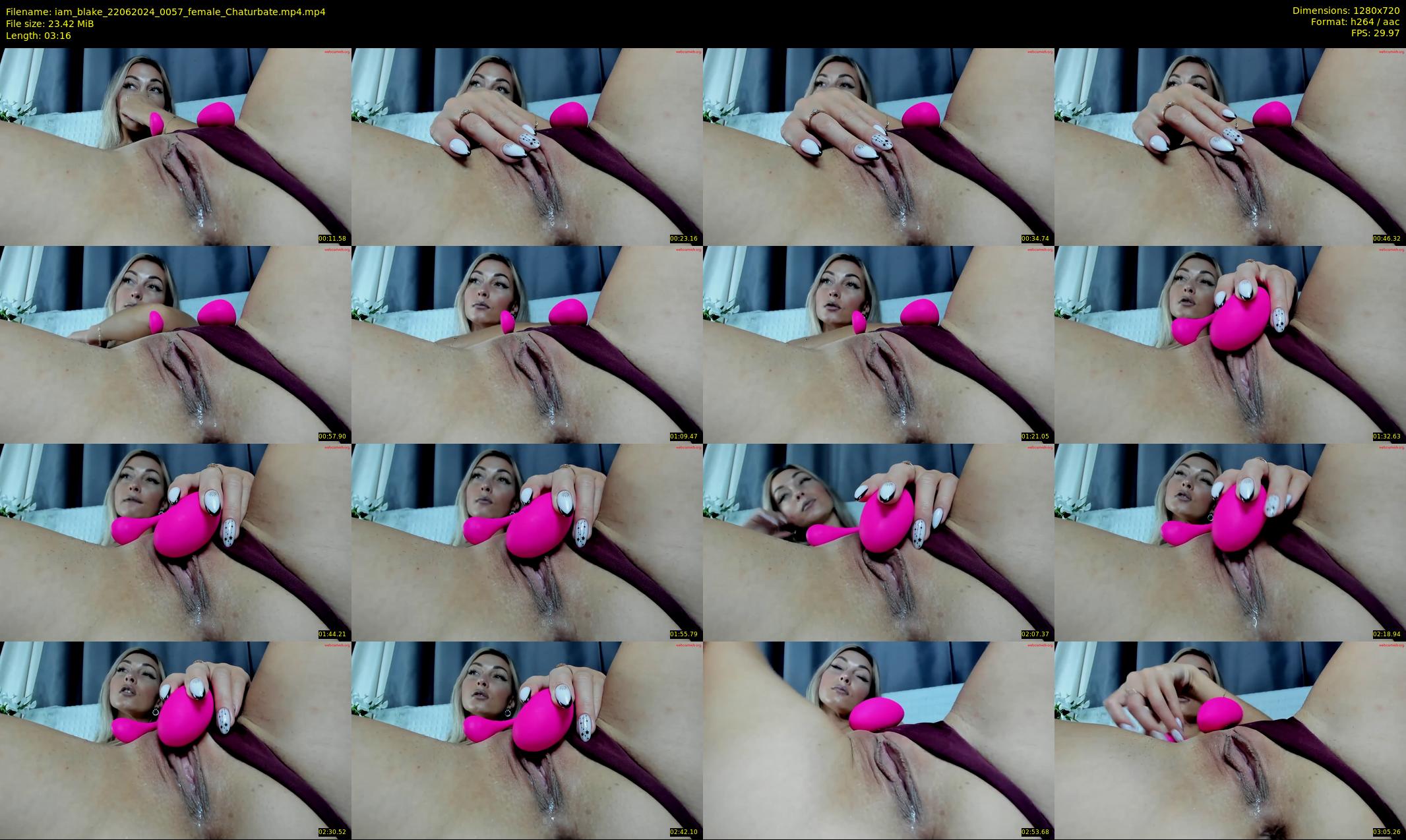 iam_blake — 4 minute Chaturbate female cam show recording, 720p, Jun 22, 2024