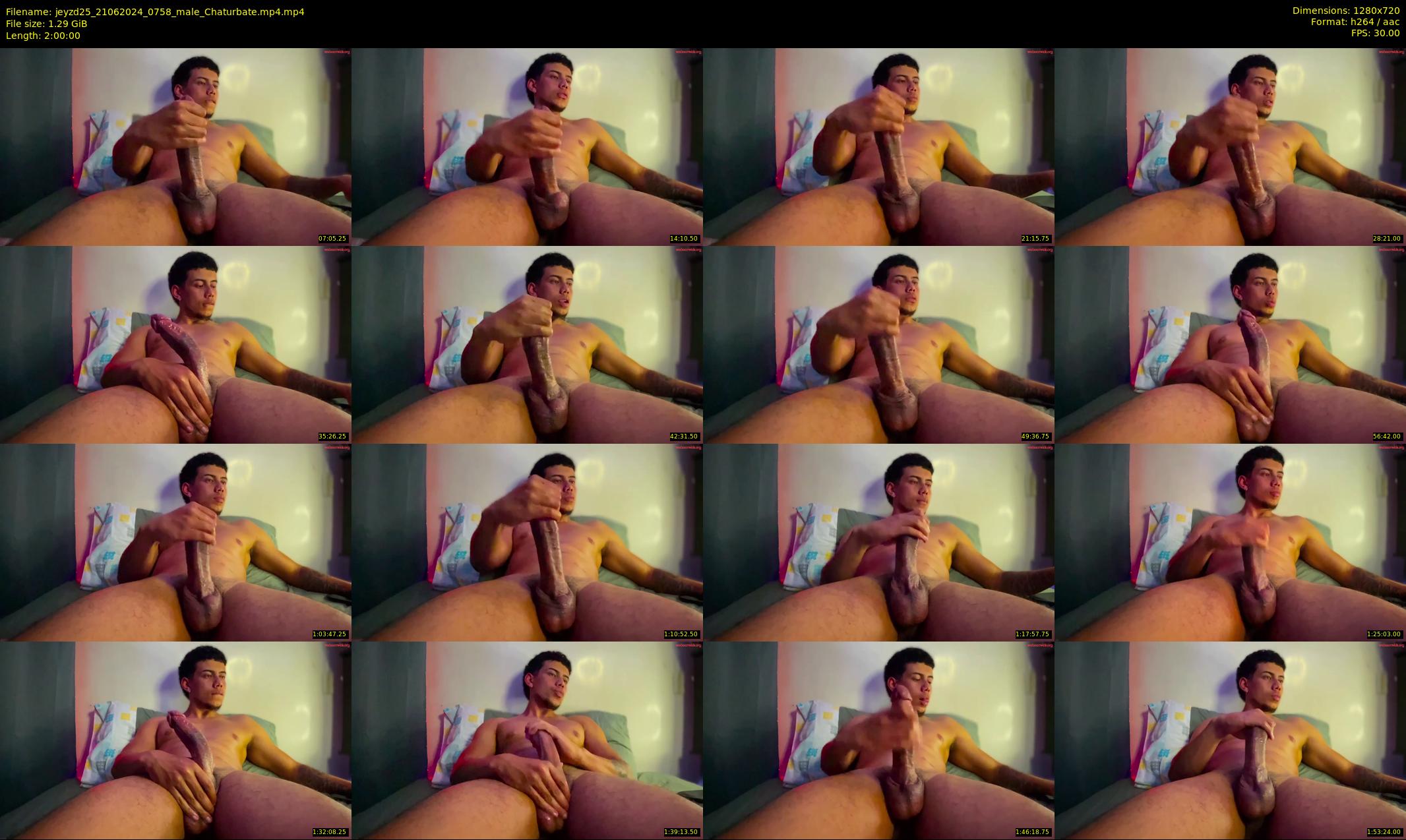 jeyzd25 — 120 minute Chaturbate male cam show recording, 720p, Jun 21, 2024