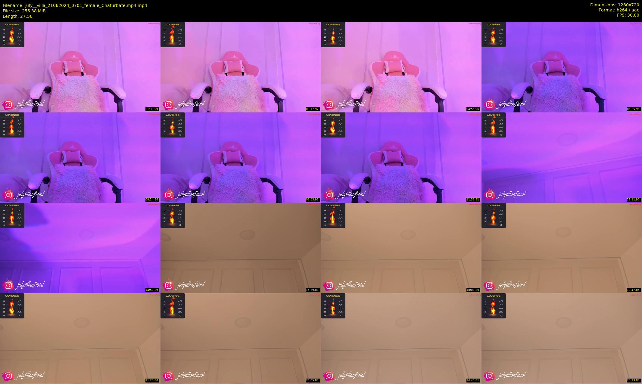 july__villa — 28 minute Chaturbate female cam show recording, 720p, Jun 21, 2024