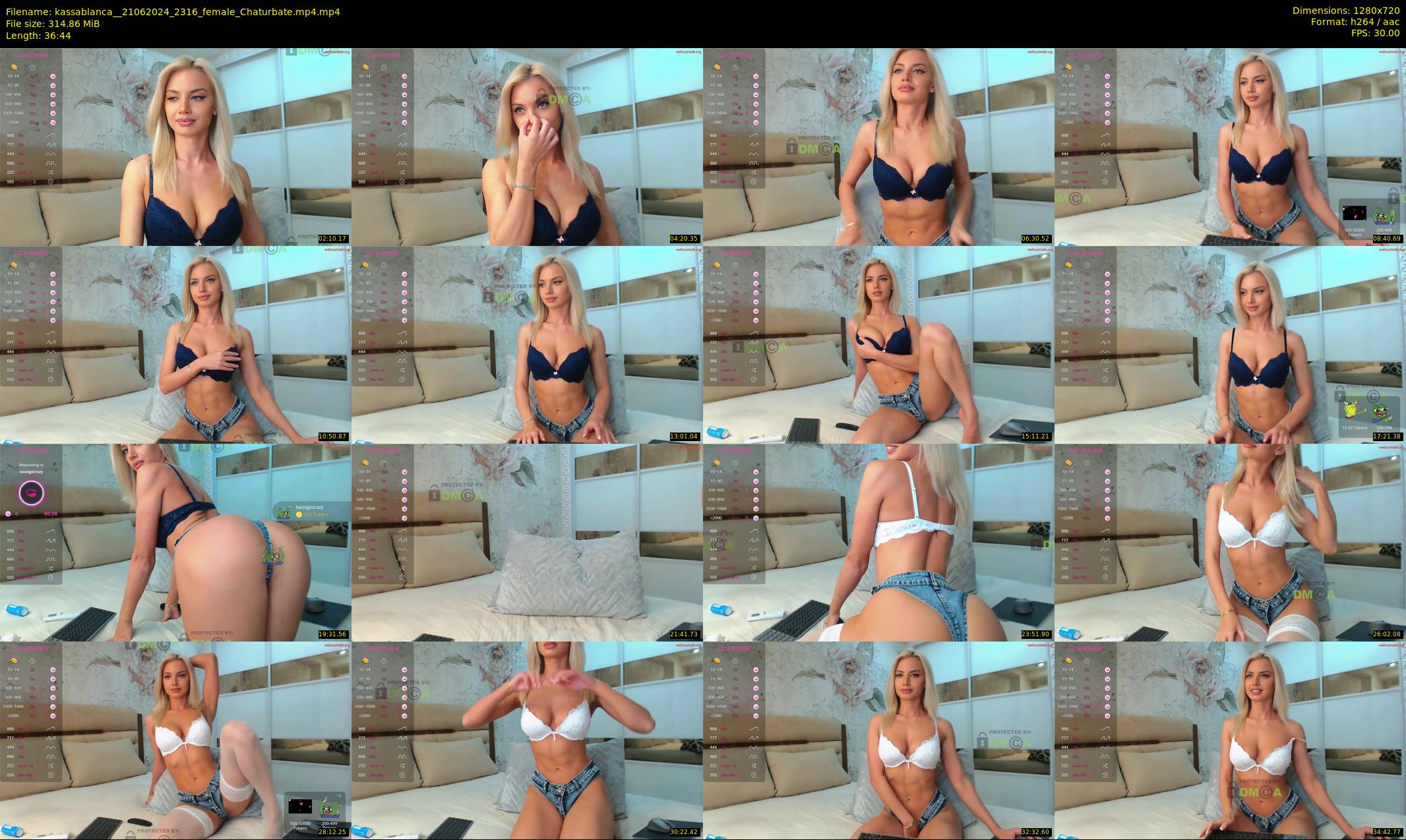 kassablanca_ — 37 minute Chaturbate female cam show recording, 720p, Jun 21, 2024