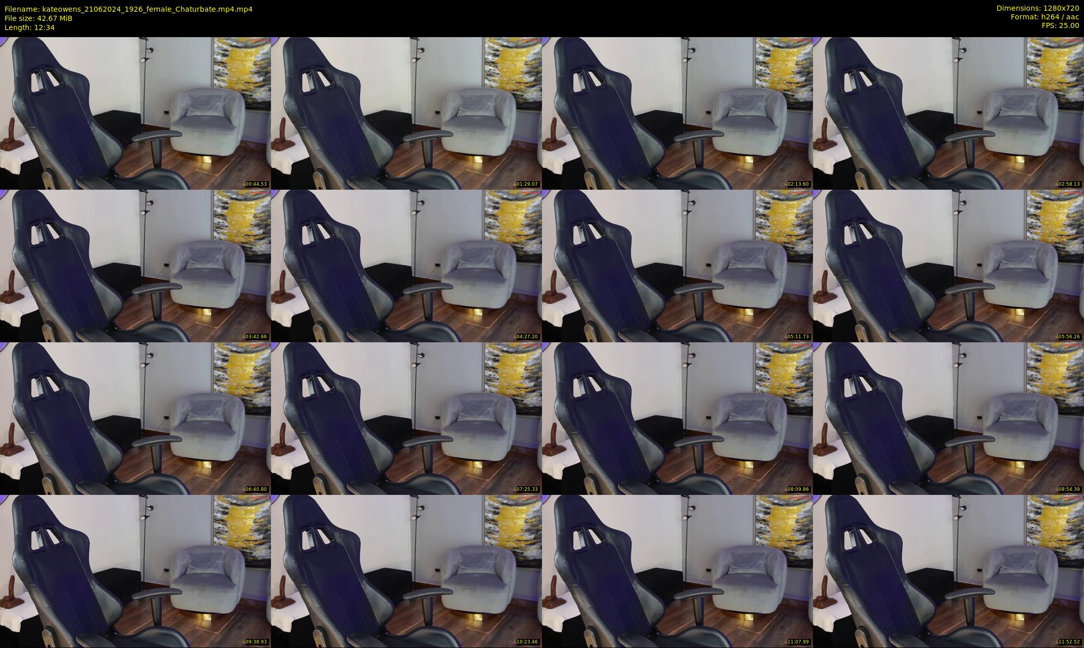 kateowens — 13 minute Chaturbate female cam show recording, 720p, Jun 21, 2024
