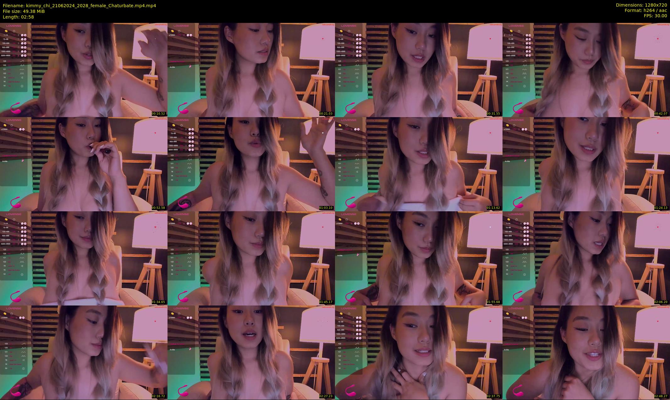 kimmy_chi — 3 minute Chaturbate female cam show recording, 720p, Jun 21, 2024