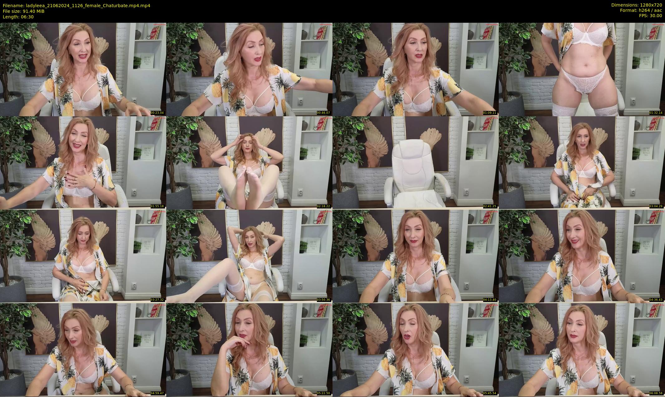 ladyleea — 7 minute Chaturbate female cam show recording, 720p, Jun 21, 2024