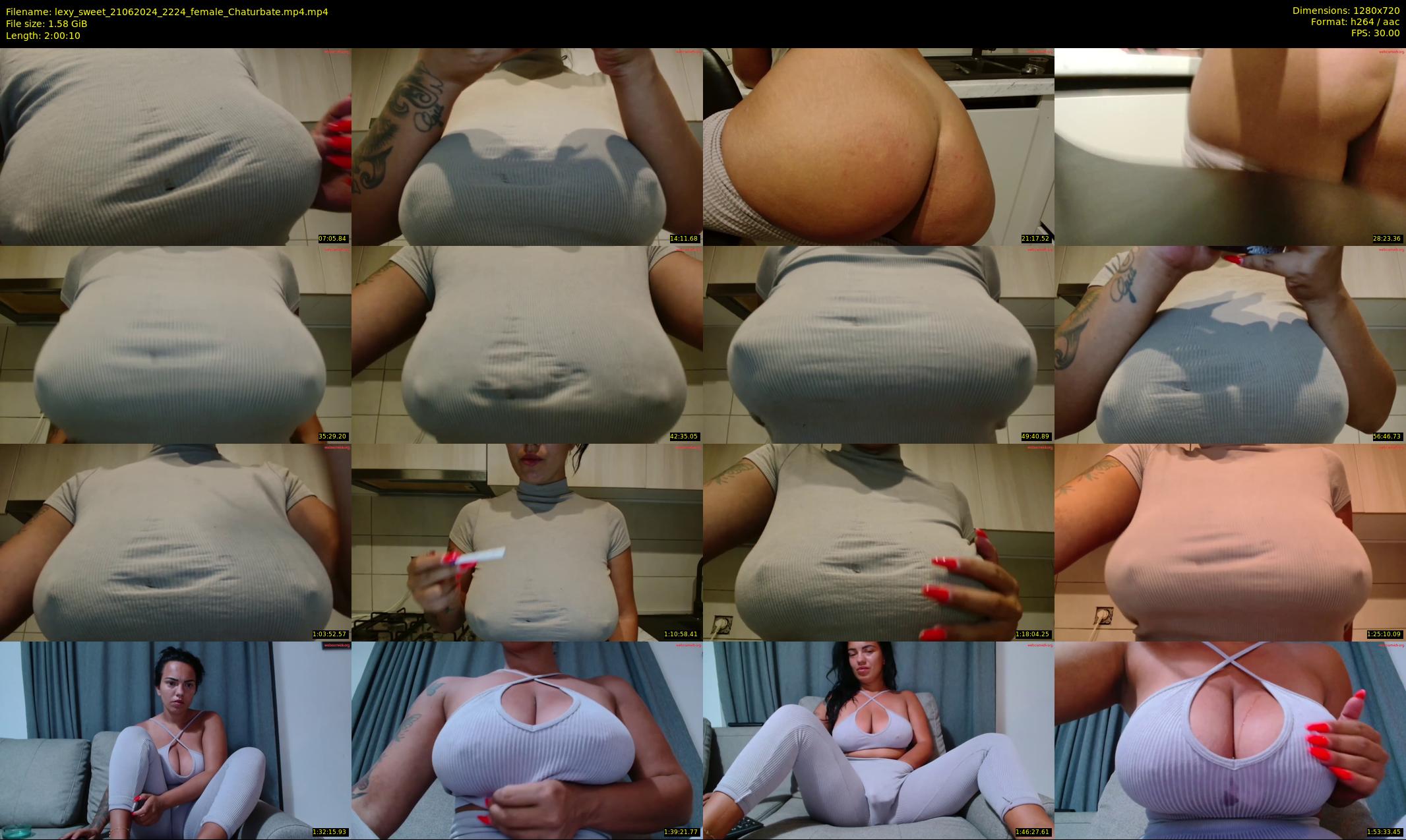 lexy_sweet — 121 minute Chaturbate female cam show recording, 720p, Jun 21, 2024